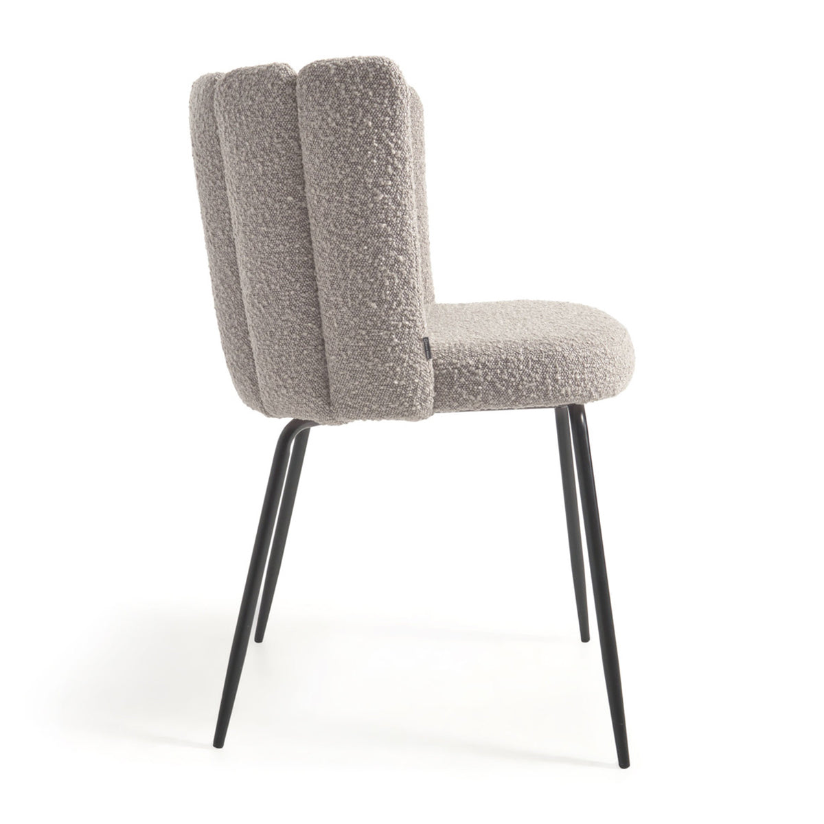 Aniela Boucle Dining Chair - Modern Upholstered Accent Chair for Kitchen, Dining Room & Office - Comfortable & Stylish Seating Solution
