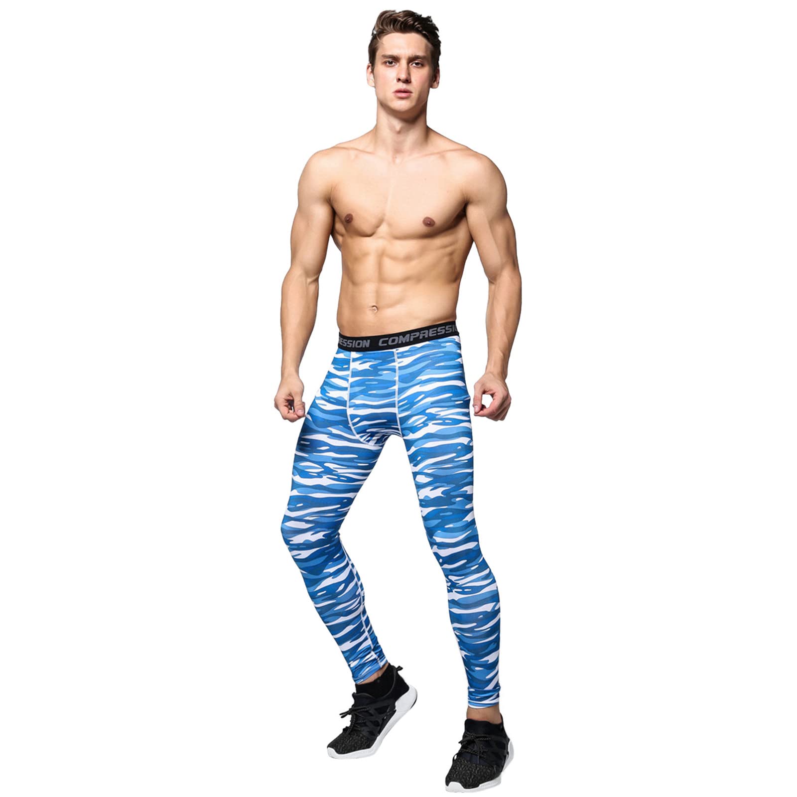 Men's Cargo Joggers - Breathable Fast-Drying Sports Pants with Pockets for Outdoor & Gym