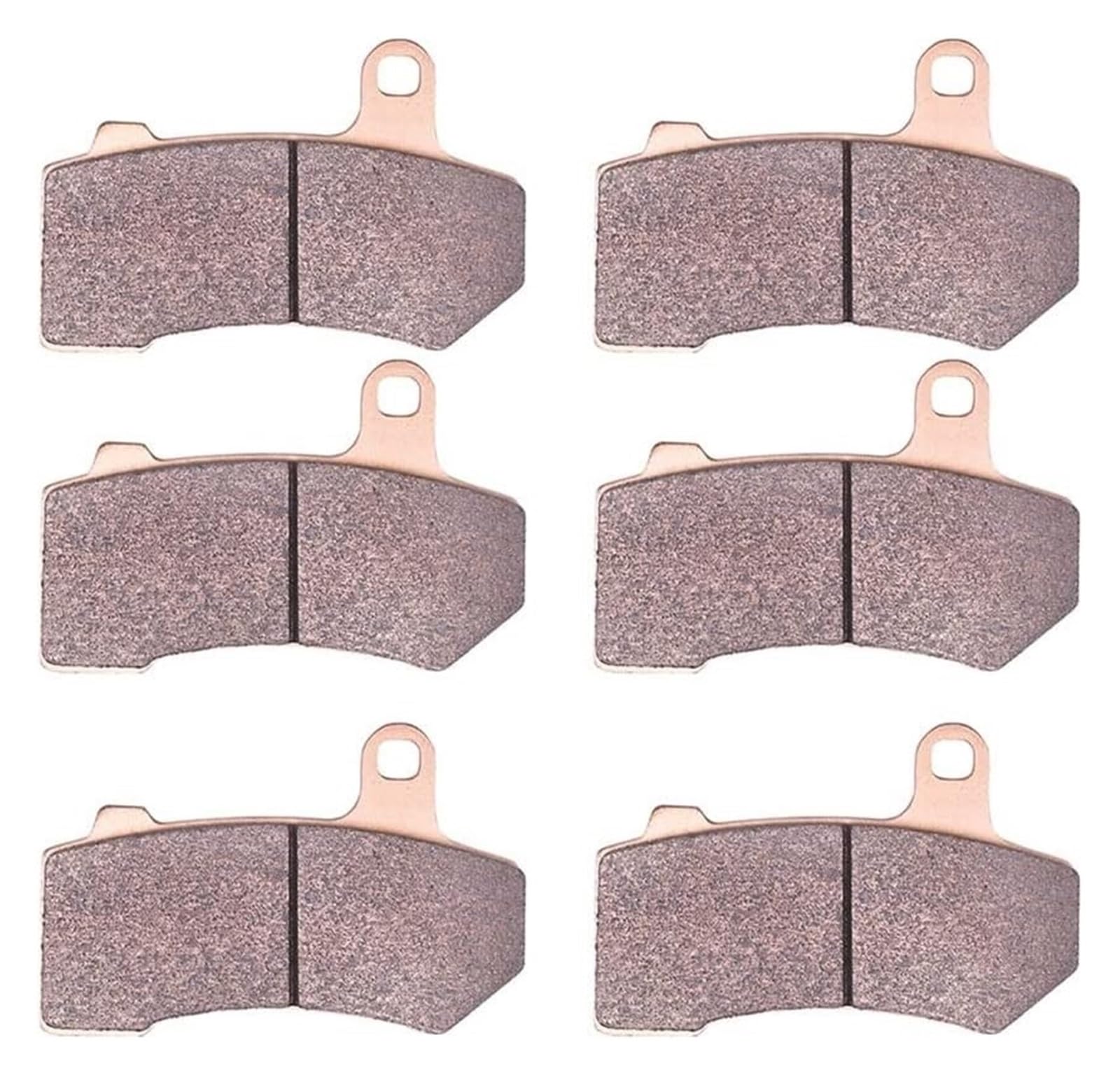 Harley Davidson VRSCDX 1250 Night Rod Special & VRSCF 1250 Muscle Motorcycle Brake Pads - Sintered Copper Front & Rear Brake Pads Set - High Performance Braking for Cruiser Bikes - Perfect for City Riding and Highway Cruising