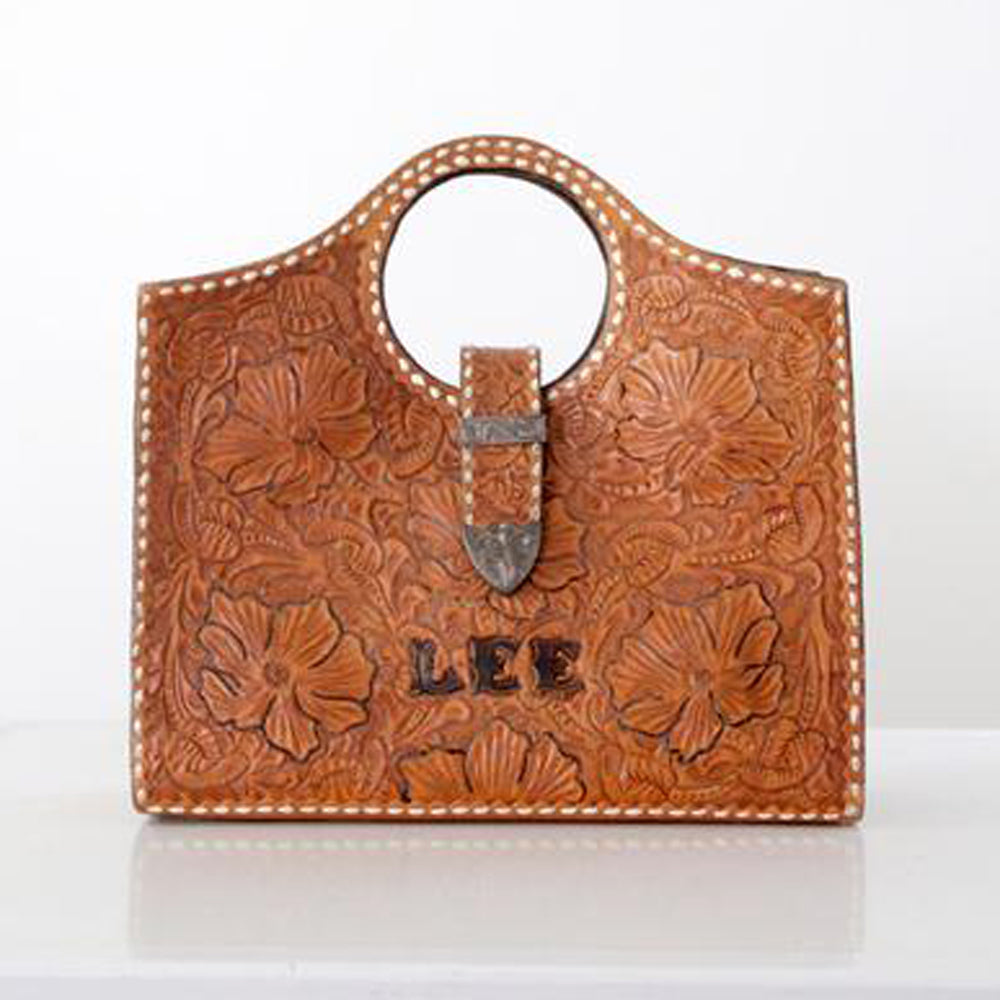 American Darling Hand Tooled Genuine Leather Women's Western Handbag Purse - Stylish Cowgirl Crossbody Bag for Rodeo, Country Music Festivals & Western Fashion