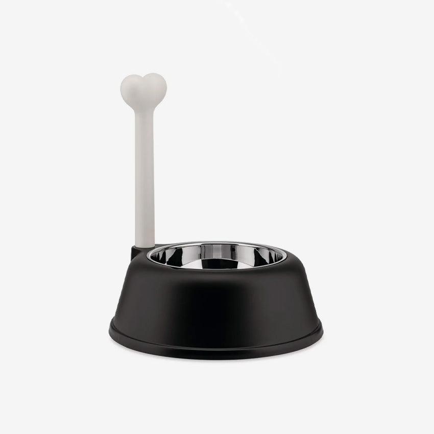 Alessi Lupita Dog Bowls - Stainless Steel Pet Food & Water Bowls for Dogs - Elegant & Durable Design - Perfect for Home, Kitchen, or Outdoor Use