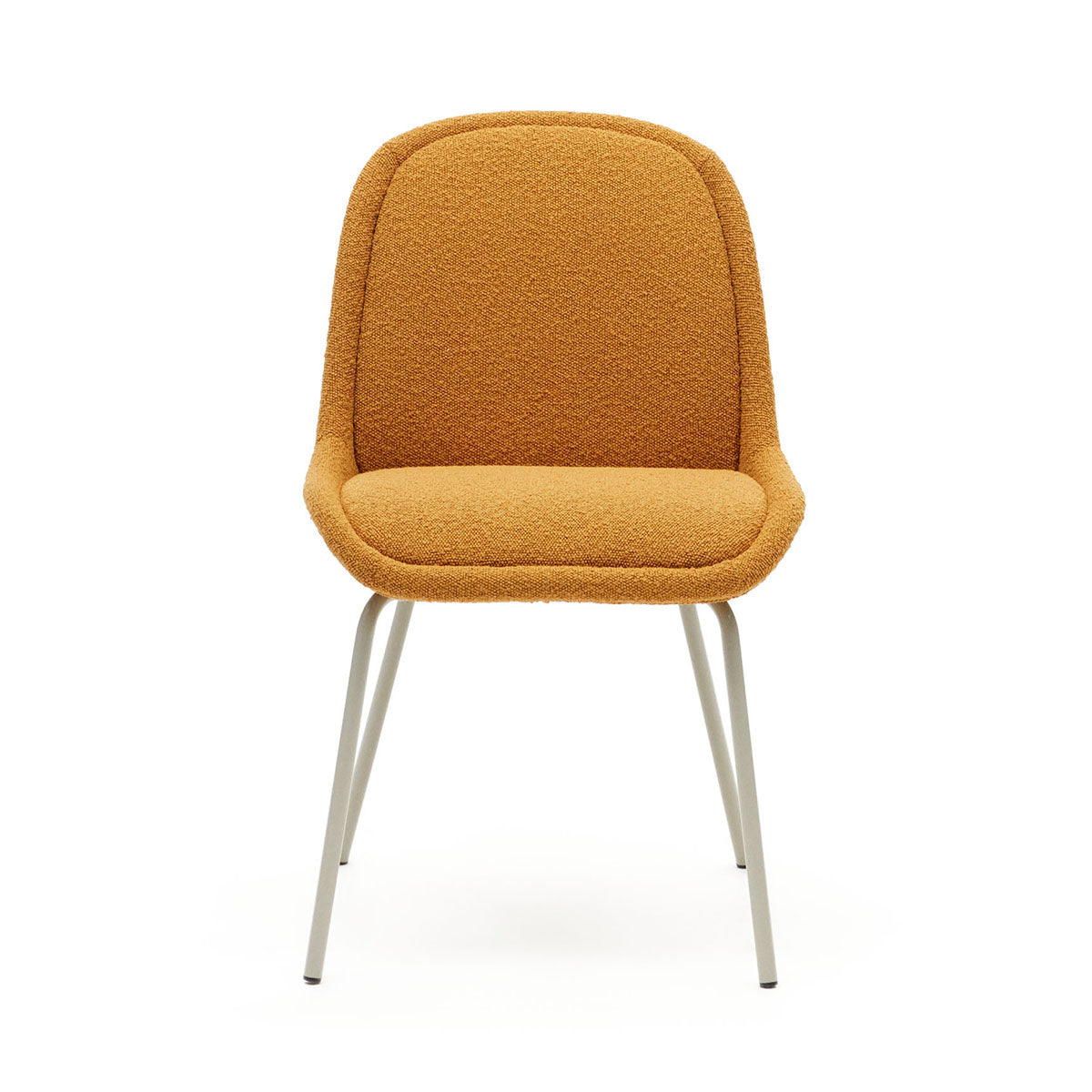 Aimin Chair by Kave Home - Modern Accent Chair for Living Room, Bedroom & Office - Comfortable Upholstered Lounge Chair with Wooden Legs
