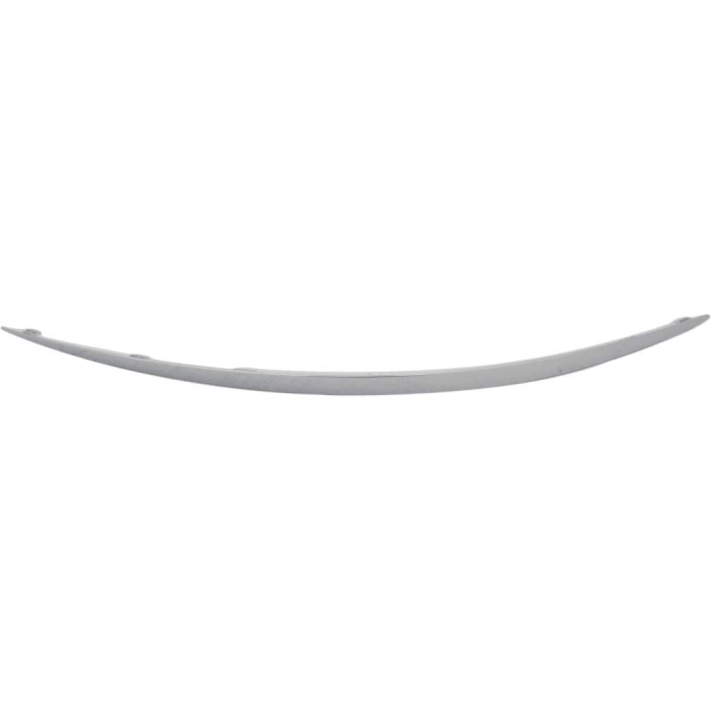 Mercedes-Benz E63 AMG Front Bumper Trim Chrome Molding Impact Strip 2007-2009 Passenger Side | Sedan & Wagon Replacement Part MB1059115 2118852421 | Perfect for Car Restoration & Custom Upgrades