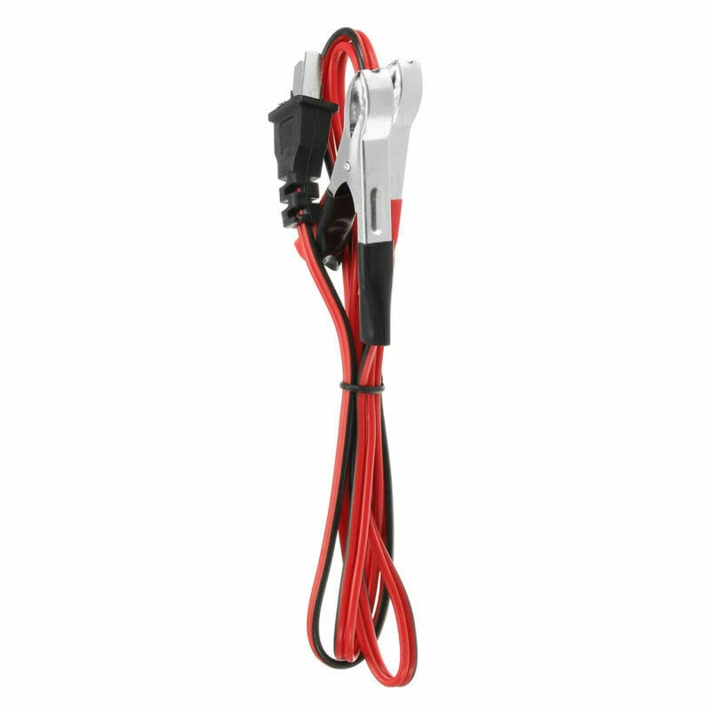 BRAVECOW 1.2M Generator Charging Cable with Alligator Clips - 12V DC Power Cord Compatible with Honda EU1000i, EU2000i, EU3000i - Perfect for Camping, RV Power Supply & Emergency Backup