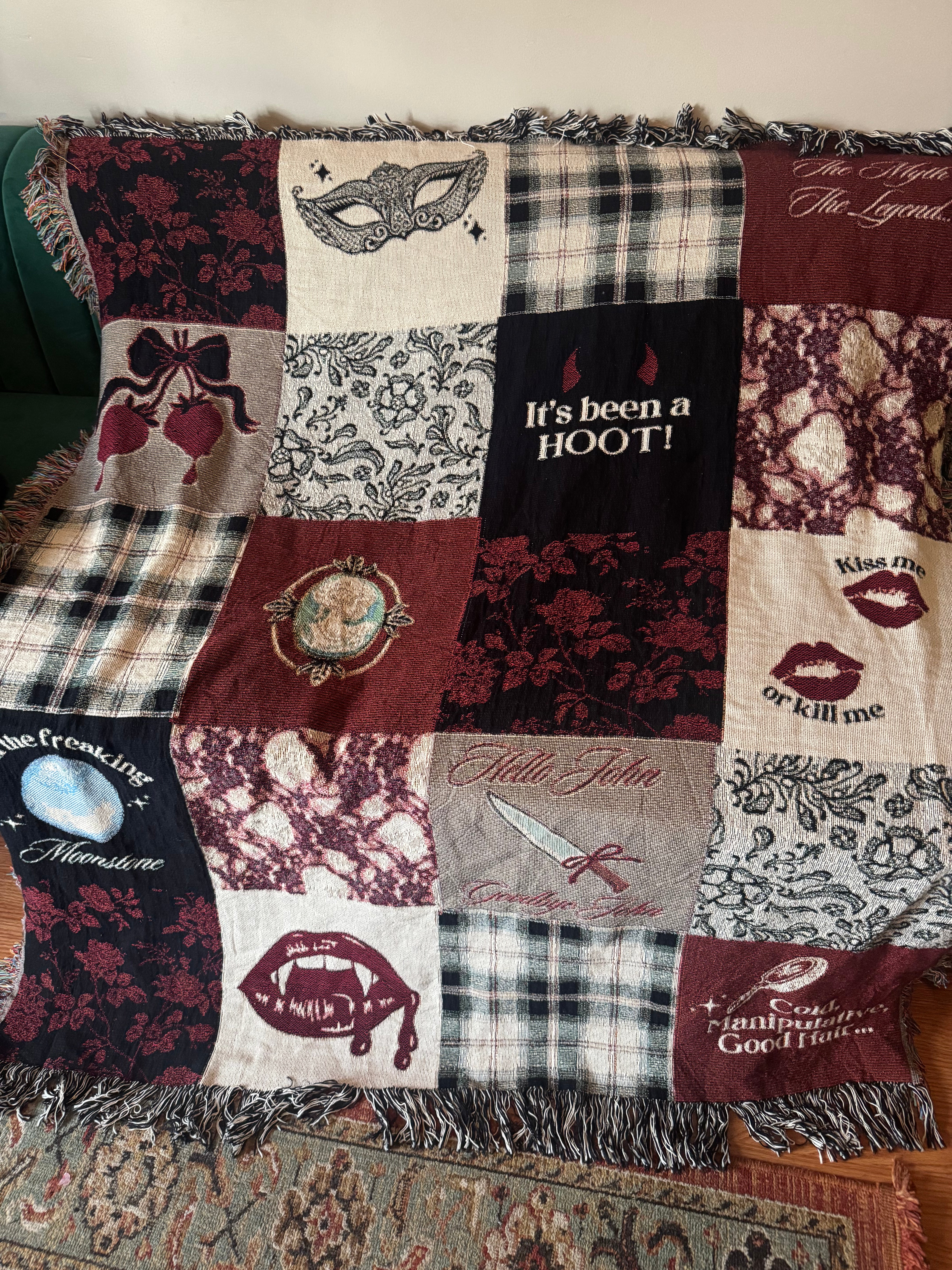 The Myth The Legend Blanket - Soft & Cozy Throw Blanket for Home, Office, or Travel - Perfect for Lounging, Camping & Gifts