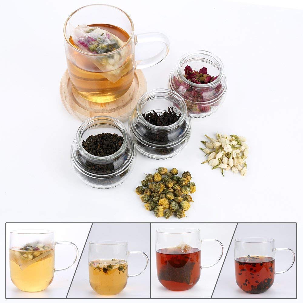 TamBee 400 Pack Disposable Tea Filter Bags - 2.76