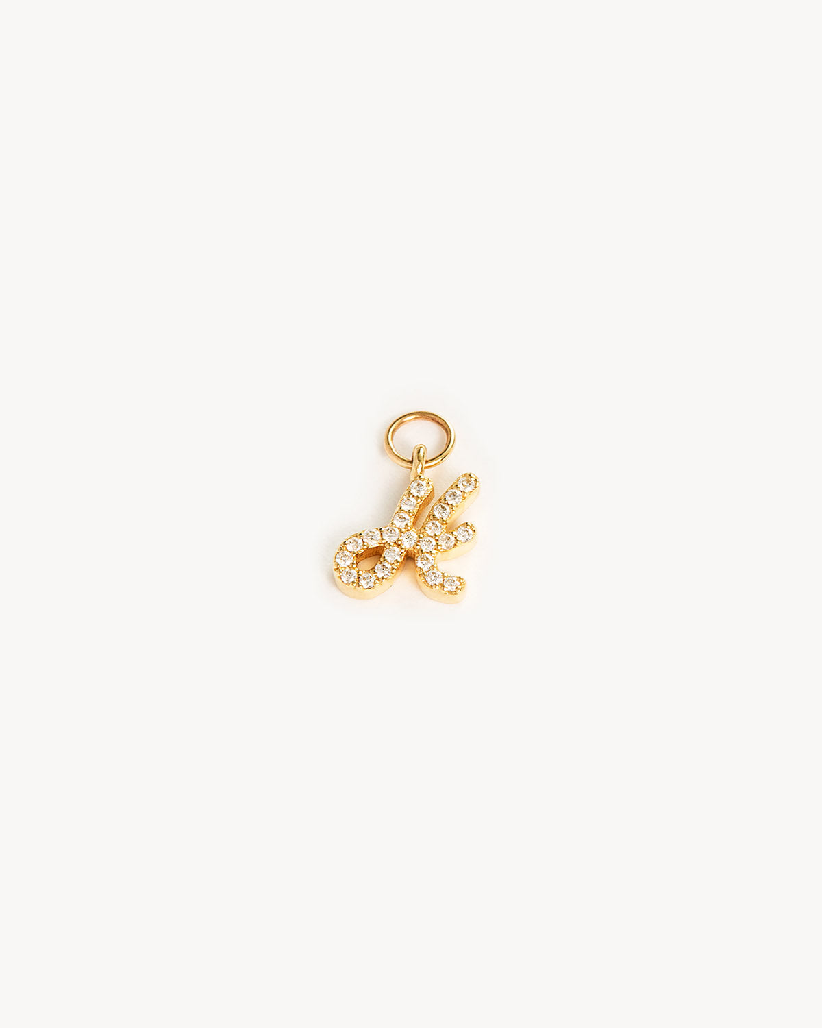 14K Solid Gold Forever Love Diamond Letter Hoop Earrings - Personalized Name Initial Charm Jewelry for Women, Perfect Gift for Anniversary, Valentine's Day & Special Occasions