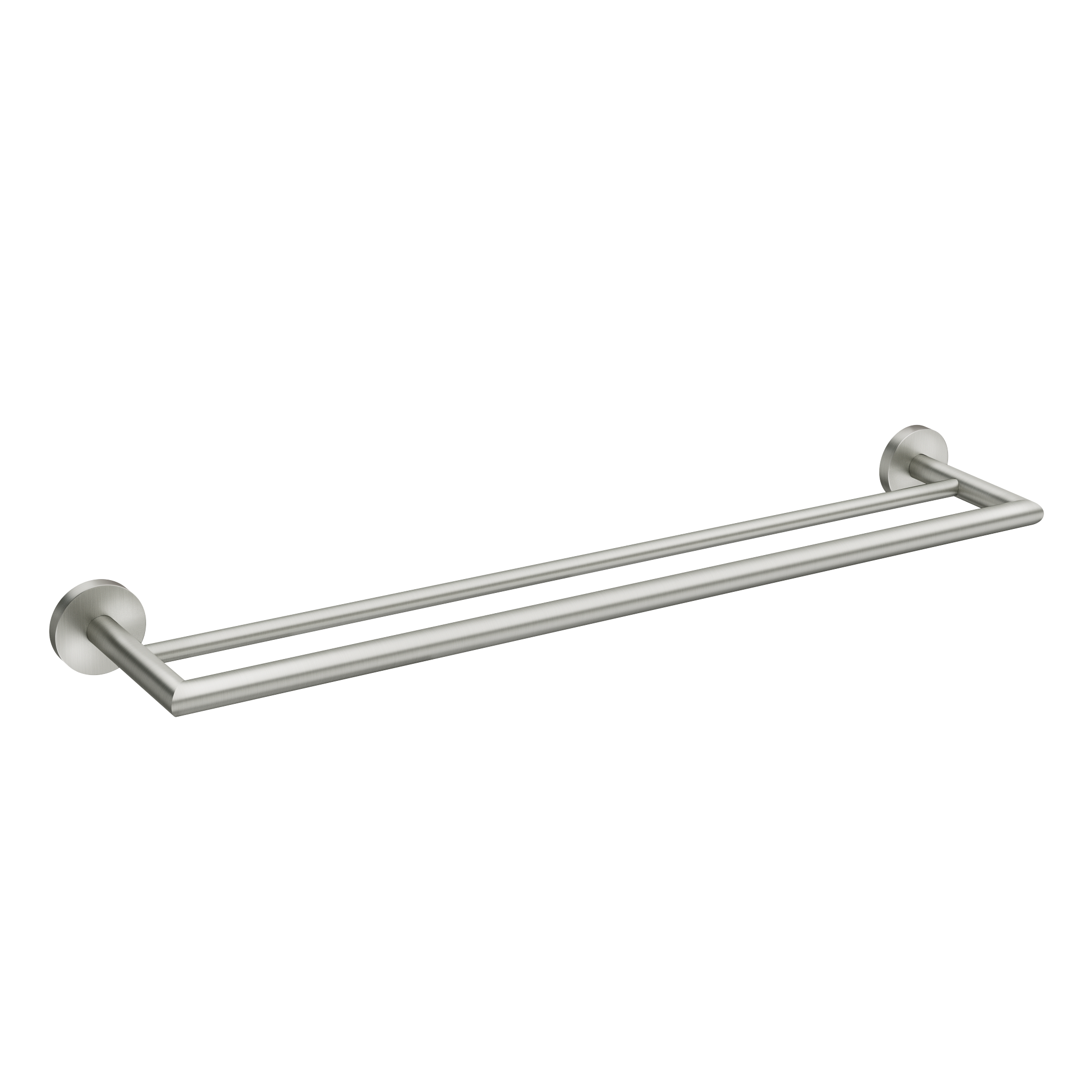 Arlys Double Towel Bar - Stainless Steel Bathroom Towel Holder for Hand & Bath Towels - Perfect for Bathroom, Spa, or Gym Organization