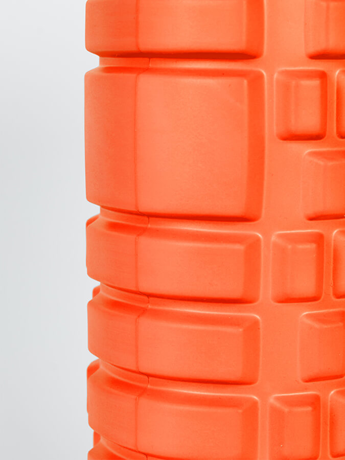 Yoga Studio SMR Trigger Point Grid Foam Massage Roller for Muscle Recovery & Pain Relief - Perfect for Yoga, Fitness, and Post-Workout Recovery