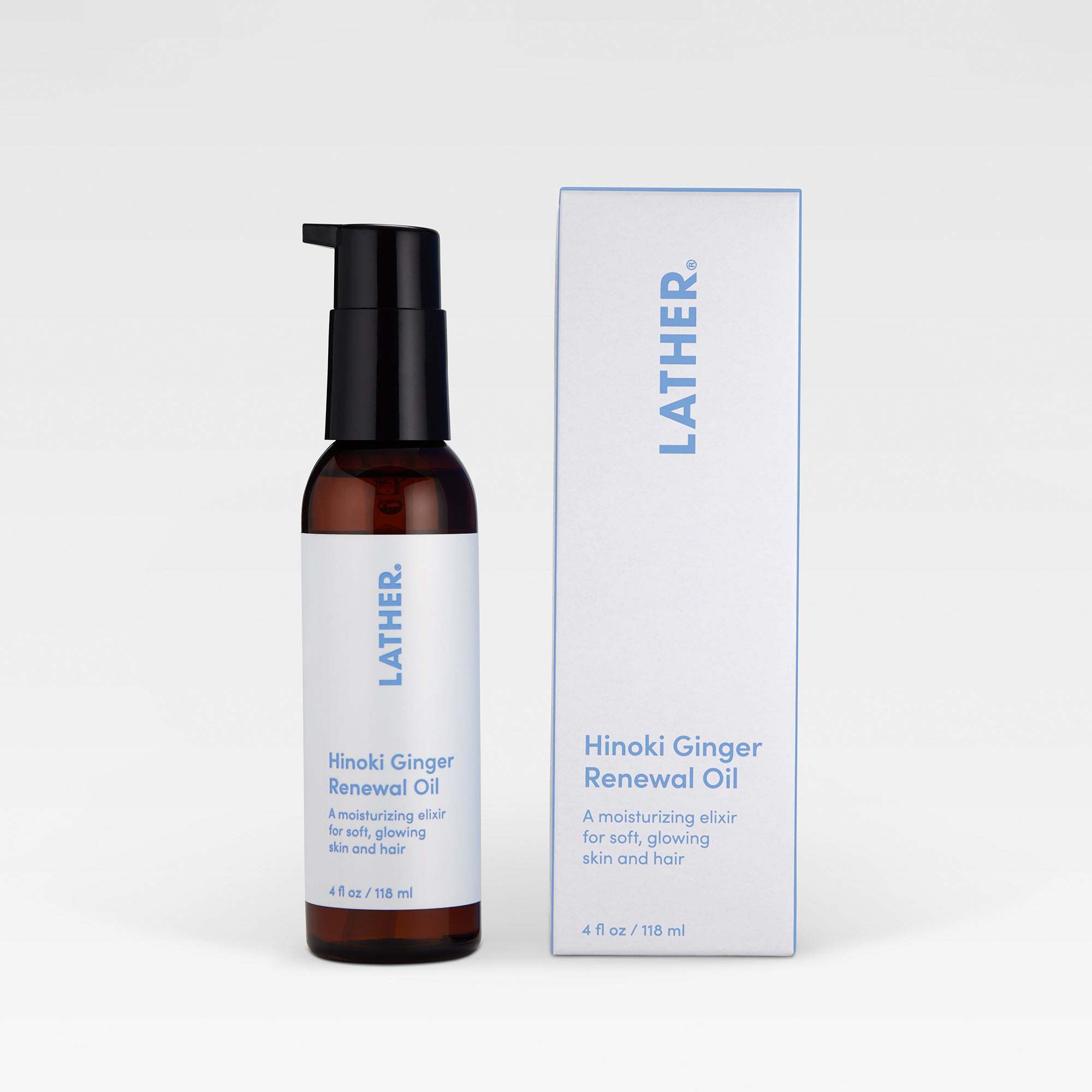 Hinoki Ginger Renewal Body Oil - Natural Moisturizing & Soothing Skin Care for Dry Skin - Perfect for Massage, Aromatherapy & Relaxation at Home or Spa