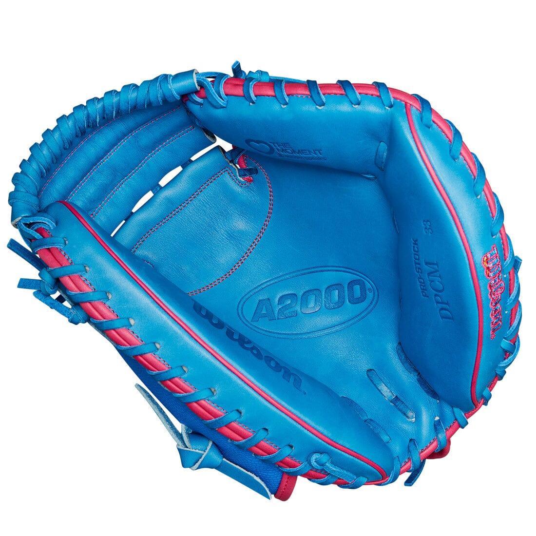 2024 Wilson Autism Speaks A2000 CM33SS 33-Inch Baseball Catcher's Mitt - WBW10210733 | Professional-Grade Leather Glove for Youth & Adult Players | Perfect for Games, Training & Practice