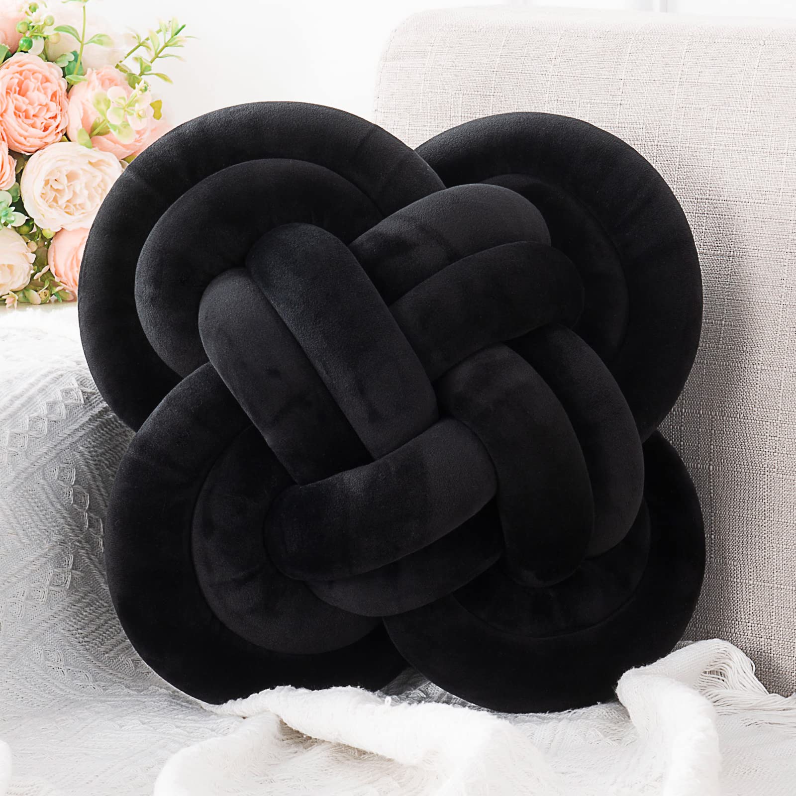 Xiashrk Knot Pillow - 12