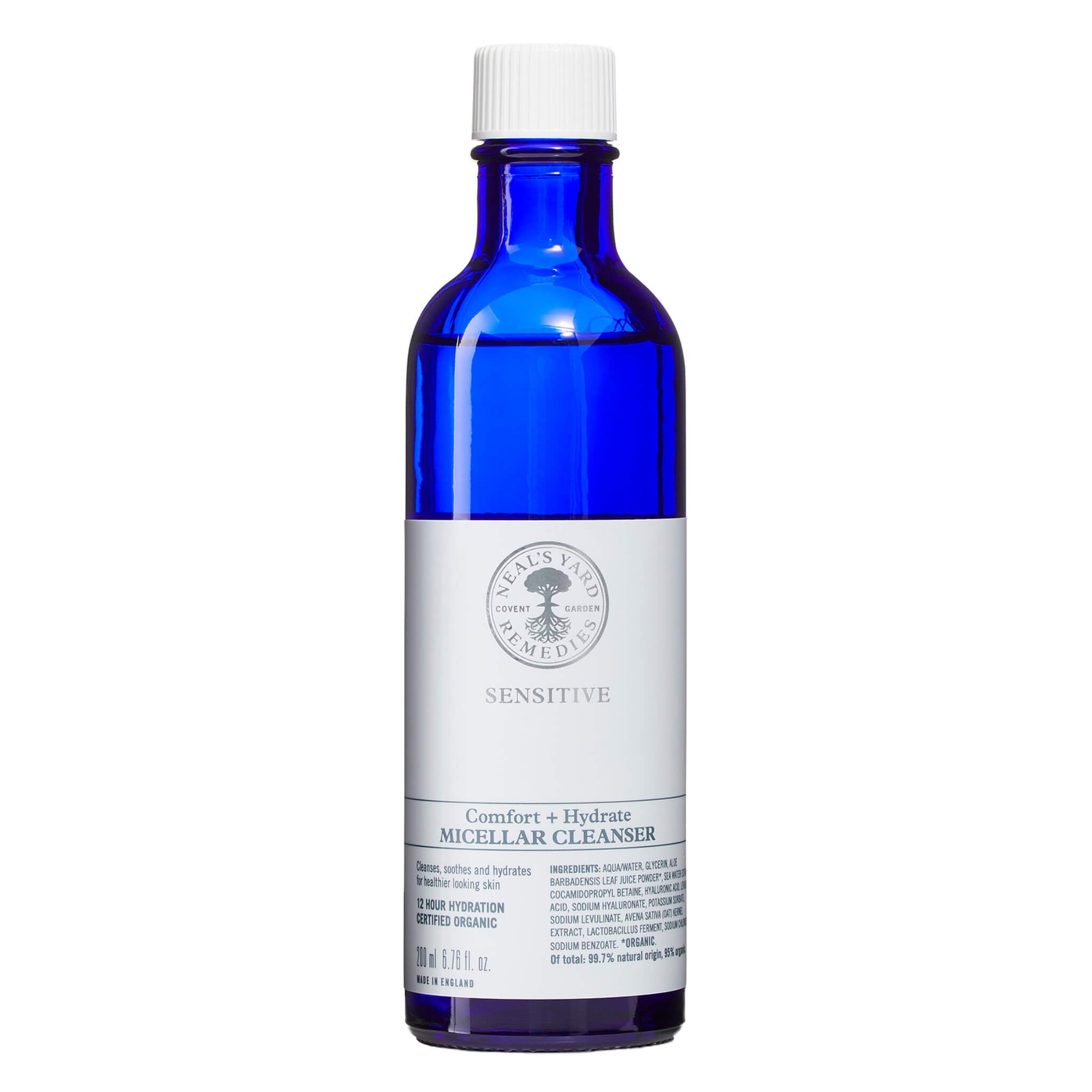 Sensitive Comfort + Hydrate Micellar Cleanser - Gentle Face Wash for Dry & Sensitive Skin | Daily Makeup Remover & Hydrating Cleanser for Women & Men | Perfect for Morning & Night Skincare Routine