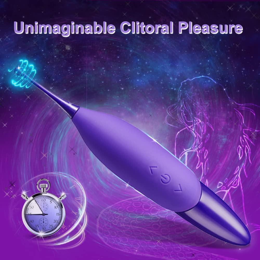 Aumood High Frequency Powerful Clitoral & G-Spot Vibrator for Women - Rechargeable Adult Sex Toy with Whirling Motion for Couples & Solo Play - Enhance Intimacy & Pleasure in Bedroom