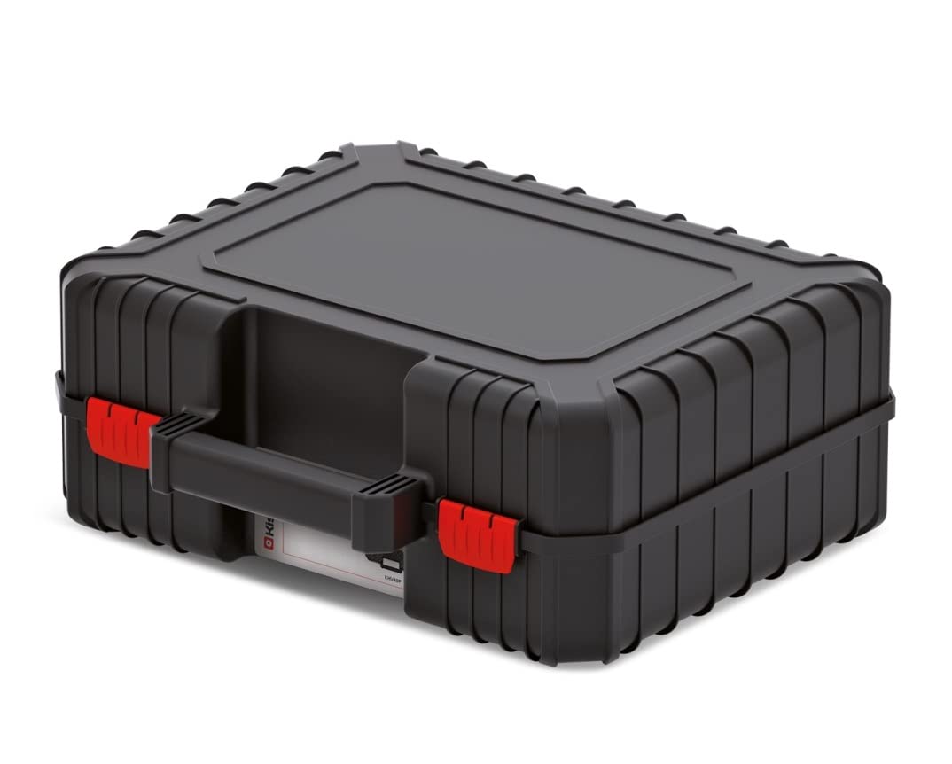 Kistenberg Machine Tool Box - Heavy Duty Tool Storage Case for Power Tools & Accessories - Perfect for Workshops, Garages, and Construction Sites