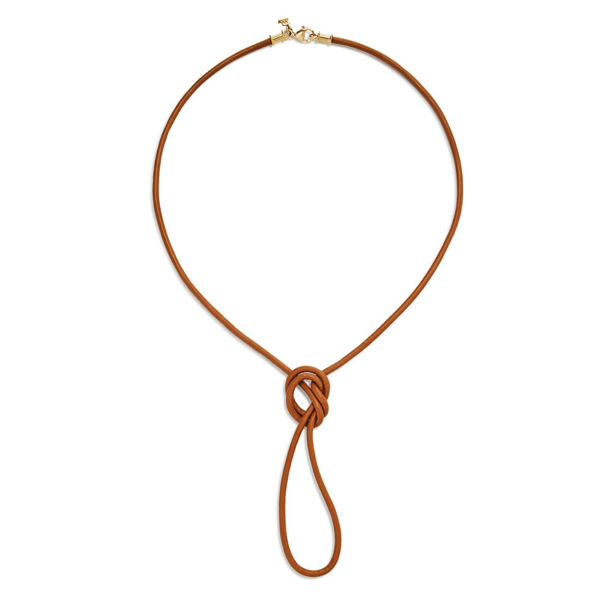 Temple St. Clair Genuine Leather Cord Necklace - Handmade Adjustable Natural Leather Rope for Jewelry Making & Boho Style Accessories - Perfect for Layering, Gift Giving & Everyday Wear