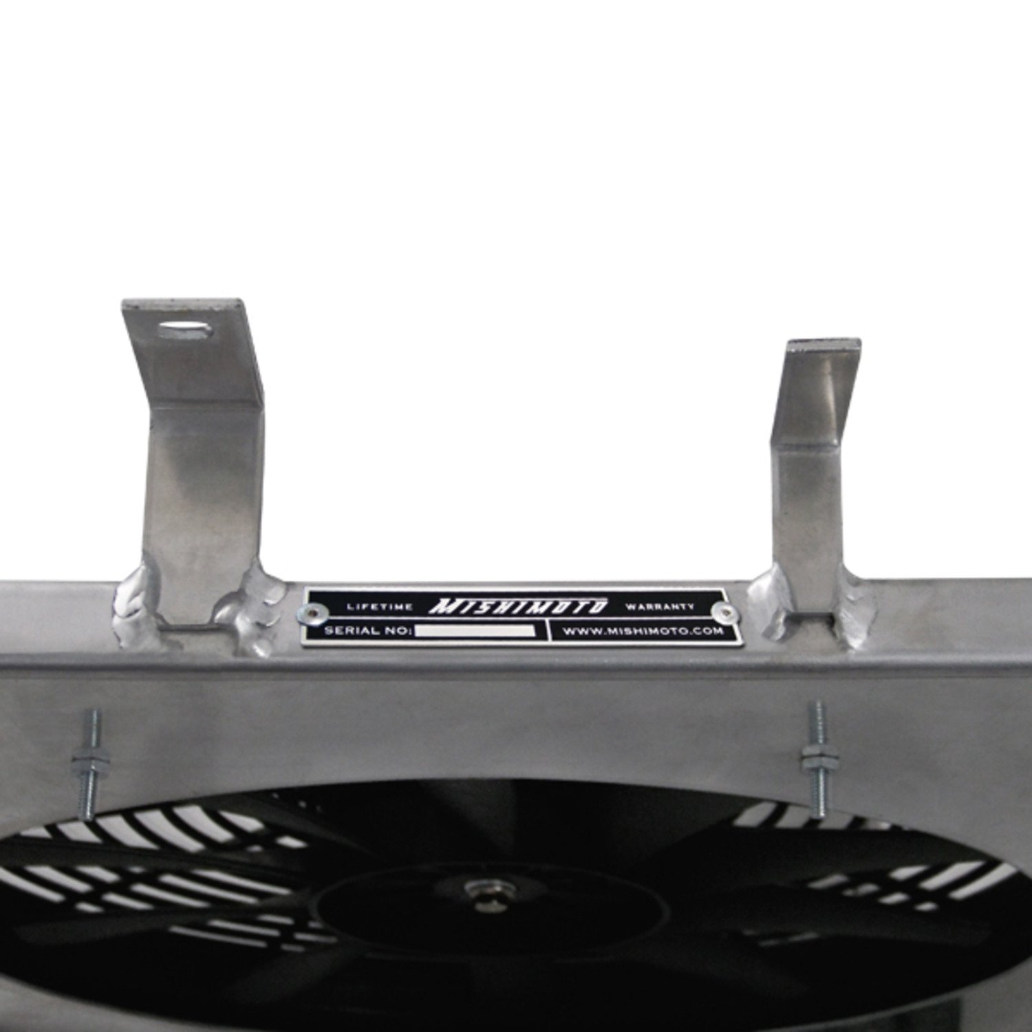 Mishimoto MMFS-MUS-94 Performance Aluminum Fan Shroud for 1994-2004 Ford Mustang - Silver | High-Performance Cooling Upgrade for Street & Track Racing