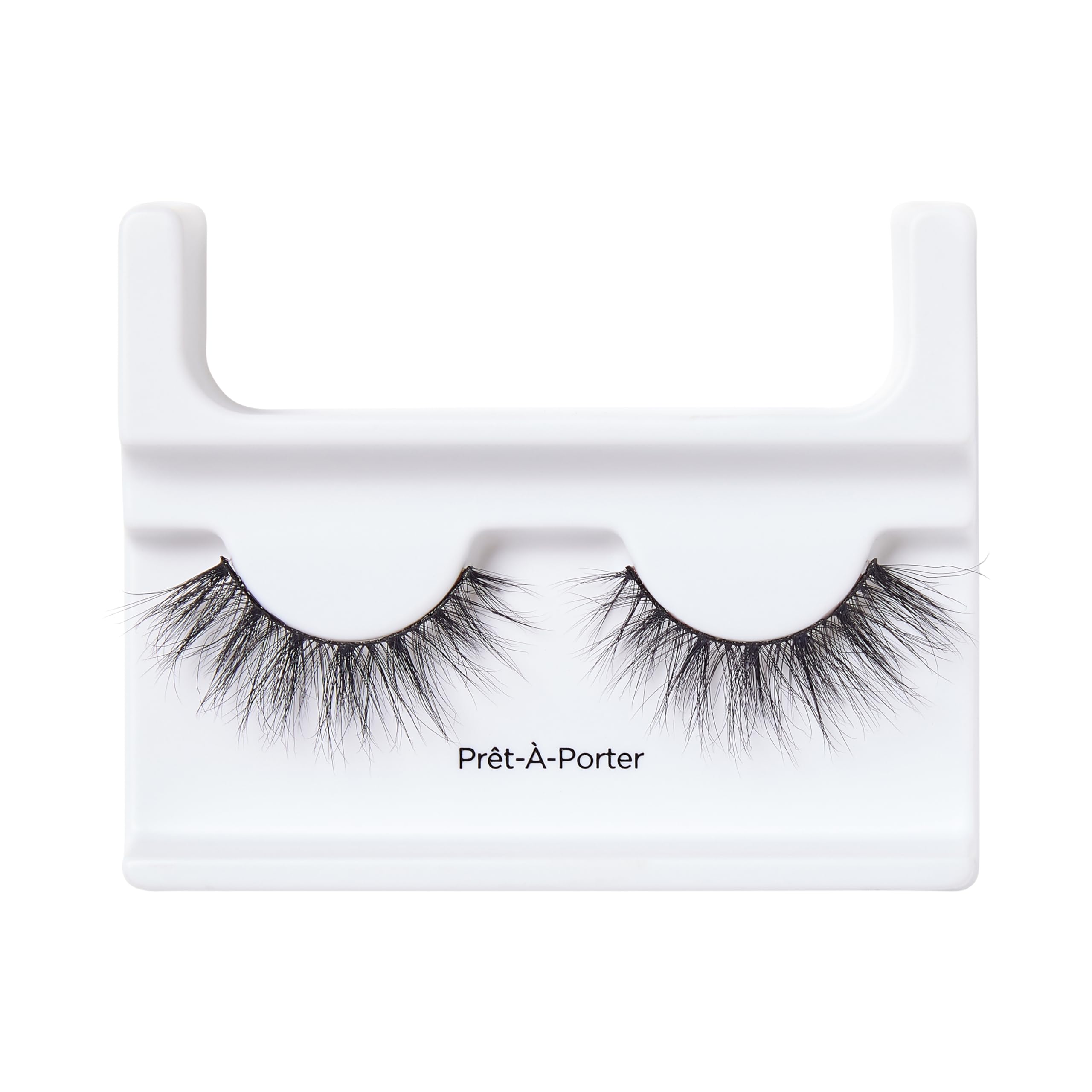 KISS Lash Couture Masterpiece Fake Eyelashes - Pret-A-Porter Style 01 | Handwoven Faux Mink Lashes | Voluminous & Natural Look | Perfect for Parties, Weddings & Special Occasions
