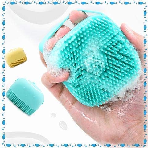 Silicone Scalp Massage Brush for Hair & Body - Shower & Bath Care - Assorted Colors