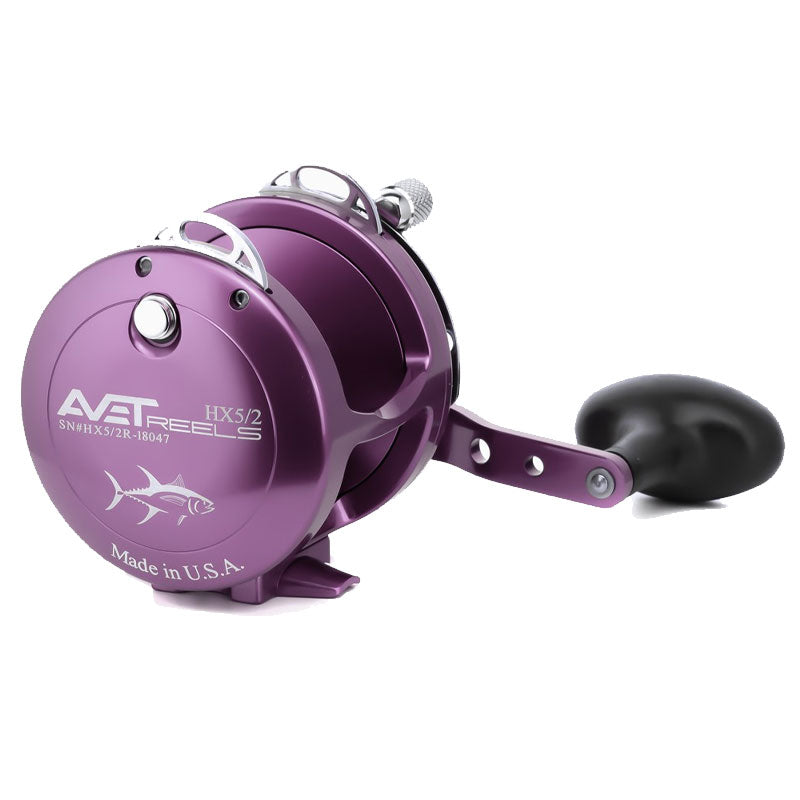 Avet HX 5/2 Two Speed Fishing Reel - Saltwater Offshore Big Game Reel for Tuna, Marlin & Swordfish - Perfect for Deep Sea Fishing & Sportfishing Adventures