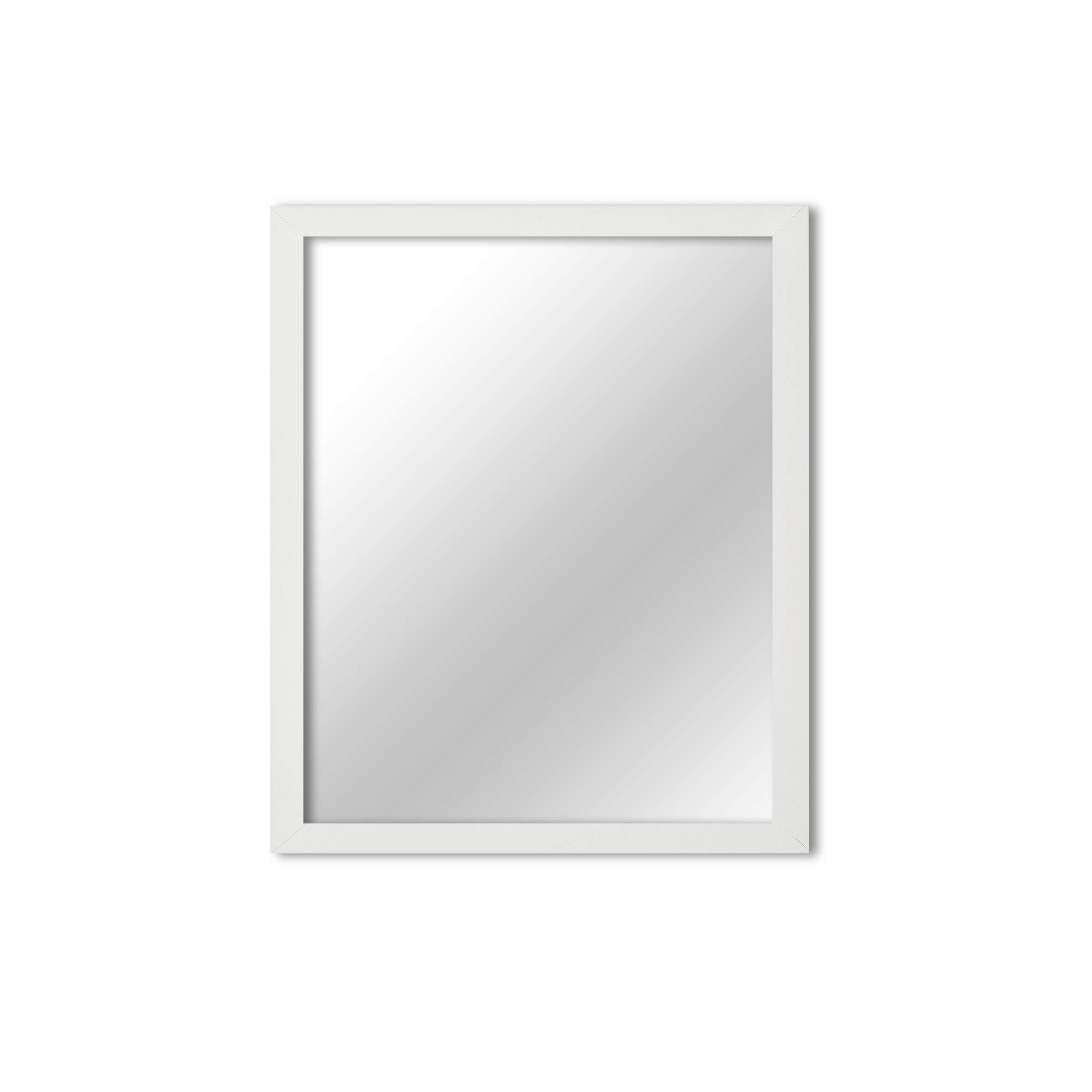 Stupell Industries London Rectangular White Framed Wall Mirror - 11