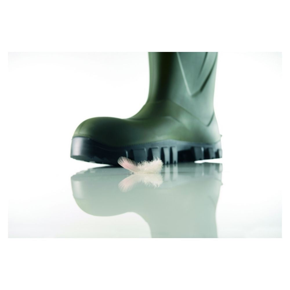 Bekina Steplite X Unisex Composite Toe Rubber Work Boots - Waterproof, Slip Resistant, Lightweight Safety Shoes for Construction, Gardening & Outdoor Work (290GB)