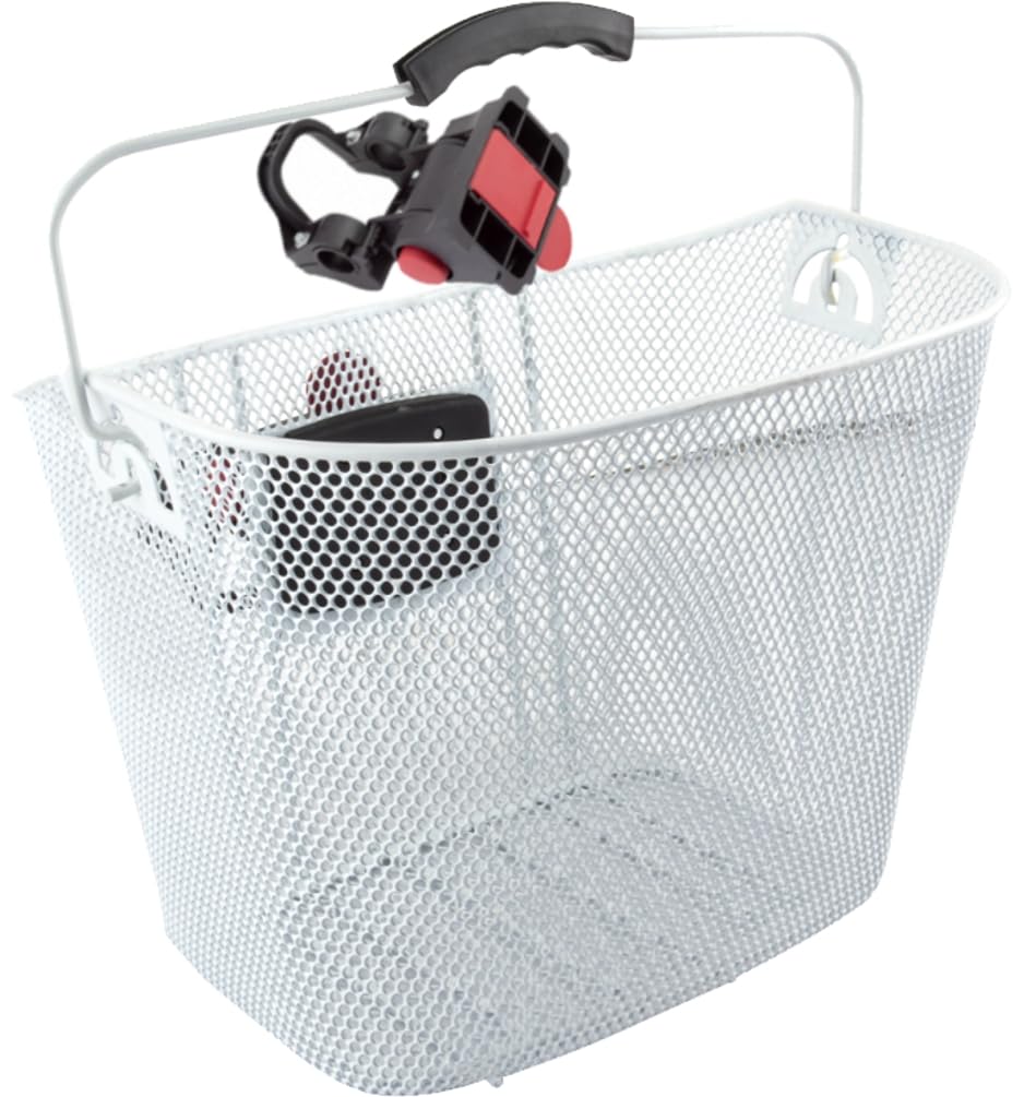 Sunlite QR Basket - Portable and Durable Bike Basket for Cycling, Shopping, and Commuting | Perfect for Urban Riders, Grocery Hauling & Outdoor Adventures