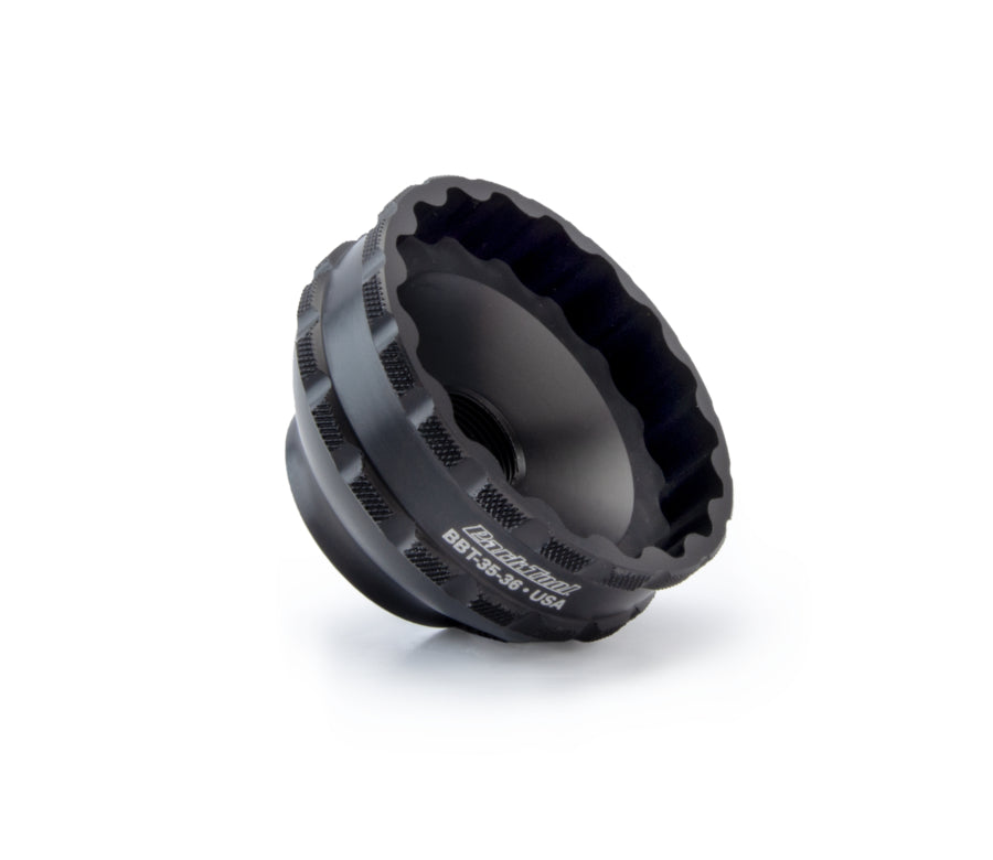Park Tool BBT-36 Bottom Bracket Socket - 36 Notch Compatible with Shimano & SRAM Bikes - Perfect for Bike Maintenance & Repair