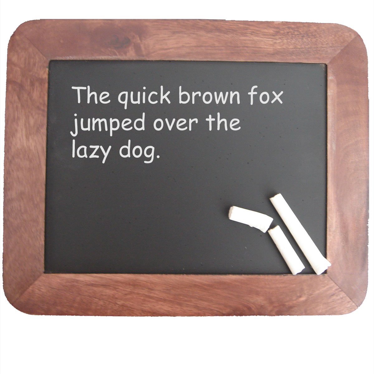 Treasure Gurus Kids Chalkboard - 12x16 Inch Wooden Slate Blackboard for Children's Writing & Drawing | Perfect for Classroom, Homeschool, and Playroom Learning Activities