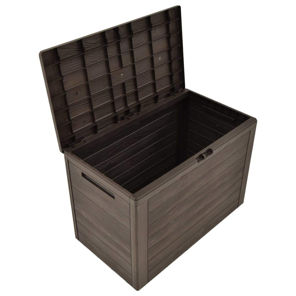 Outdoor Garden Storage Box with Lid - 38.7