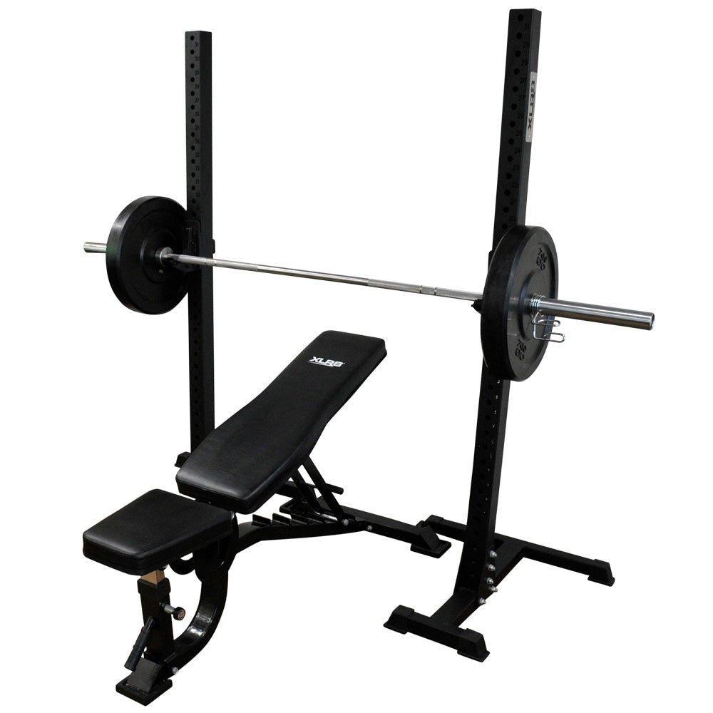 XLR8 Adjustable Weight Bench for Home Gym - 12-Position Incline/Decline Workout Bench for Strength Training & Full-Body Exercises - Perfect for Dumbbell Press, Sit-Ups & More