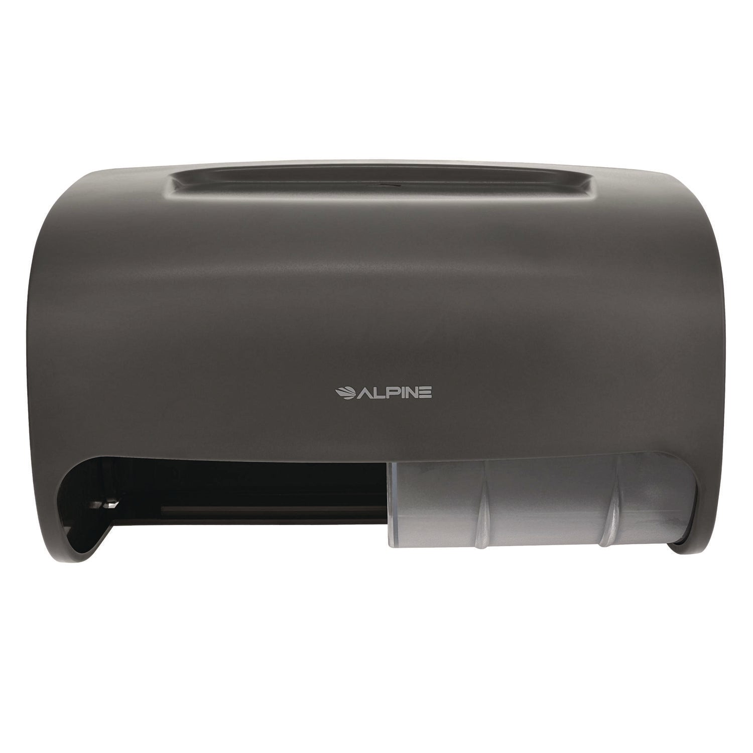 Alpine Industries Double Roll Toilet Paper Holder - Side by Side Tissue Dispenser, 6.3