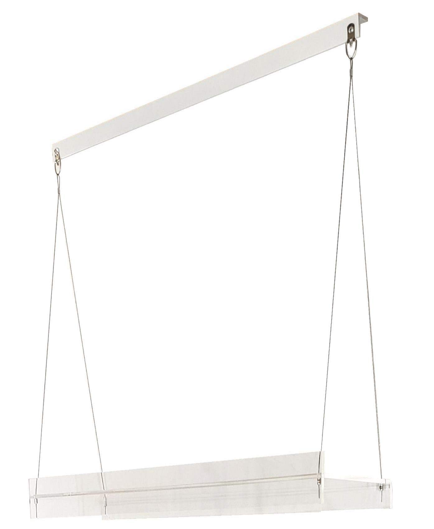 Clear Acrylic Window Shelves for Plants & Decor - 22