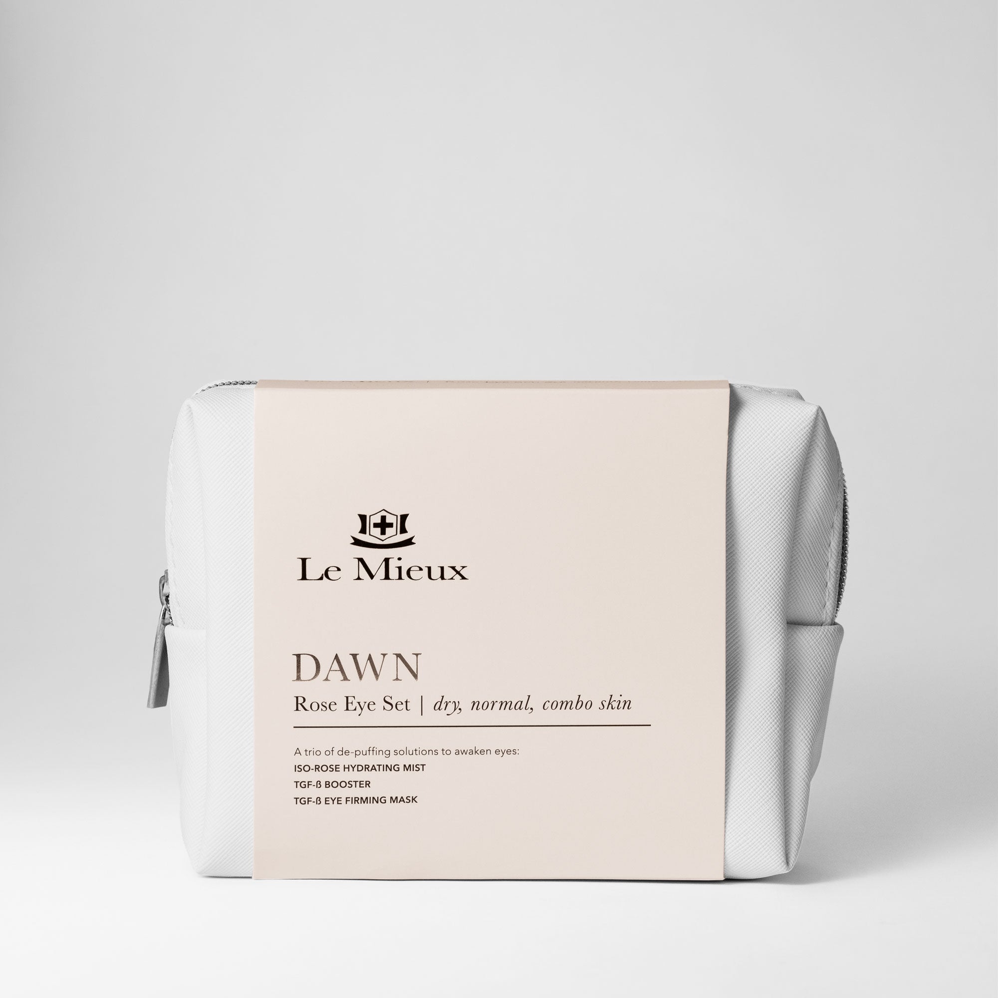 Dawn Rose Eye Set - Natural Skincare for Dark Circles & Puffiness - Perfect for Morning Routine & Night Care