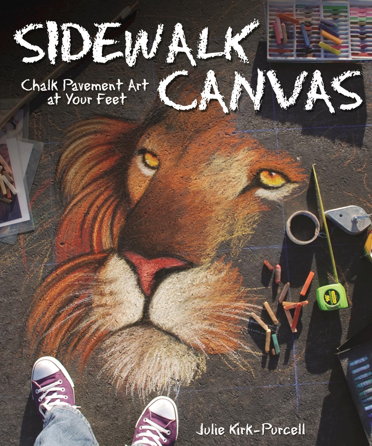 Sidewalk Chalk Art Kit - Creative Pavement Drawing Set for Kids & Adults - Outdoor Fun & DIY Street Art Projects (Design Originals) - Perfect for Driveway Decor, Birthday Parties & Summer Activities