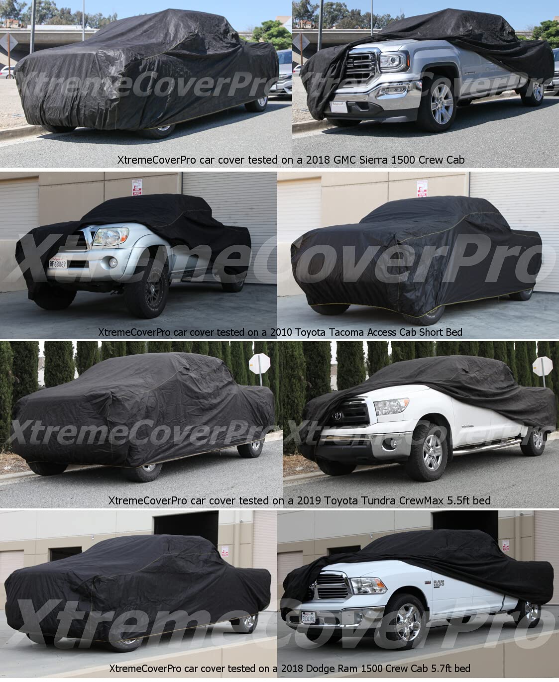 2025 Ford Ranger SuperCab 6FT Bed Truck Cover - XtremeCoverPro Diamond Series Waterproof Car Cover for All Weather Protection | Perfect for Outdoor Parking, Snow, Rain & UV Defense