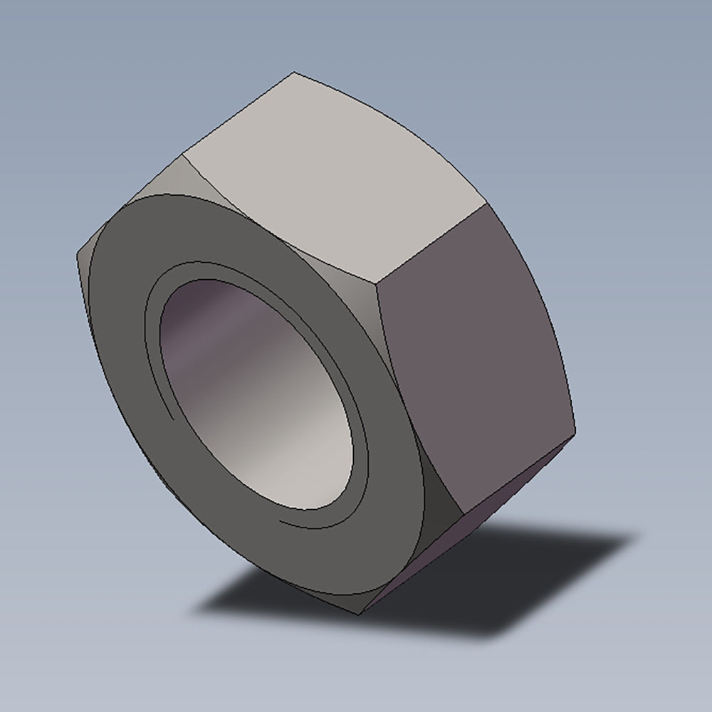 TDS 200C4HL 40 Hex Nut - High Strength Carbon Steel Fastener for Automotive, Machinery & DIY Projects | Corrosion Resistant Hardware for Construction & Repair