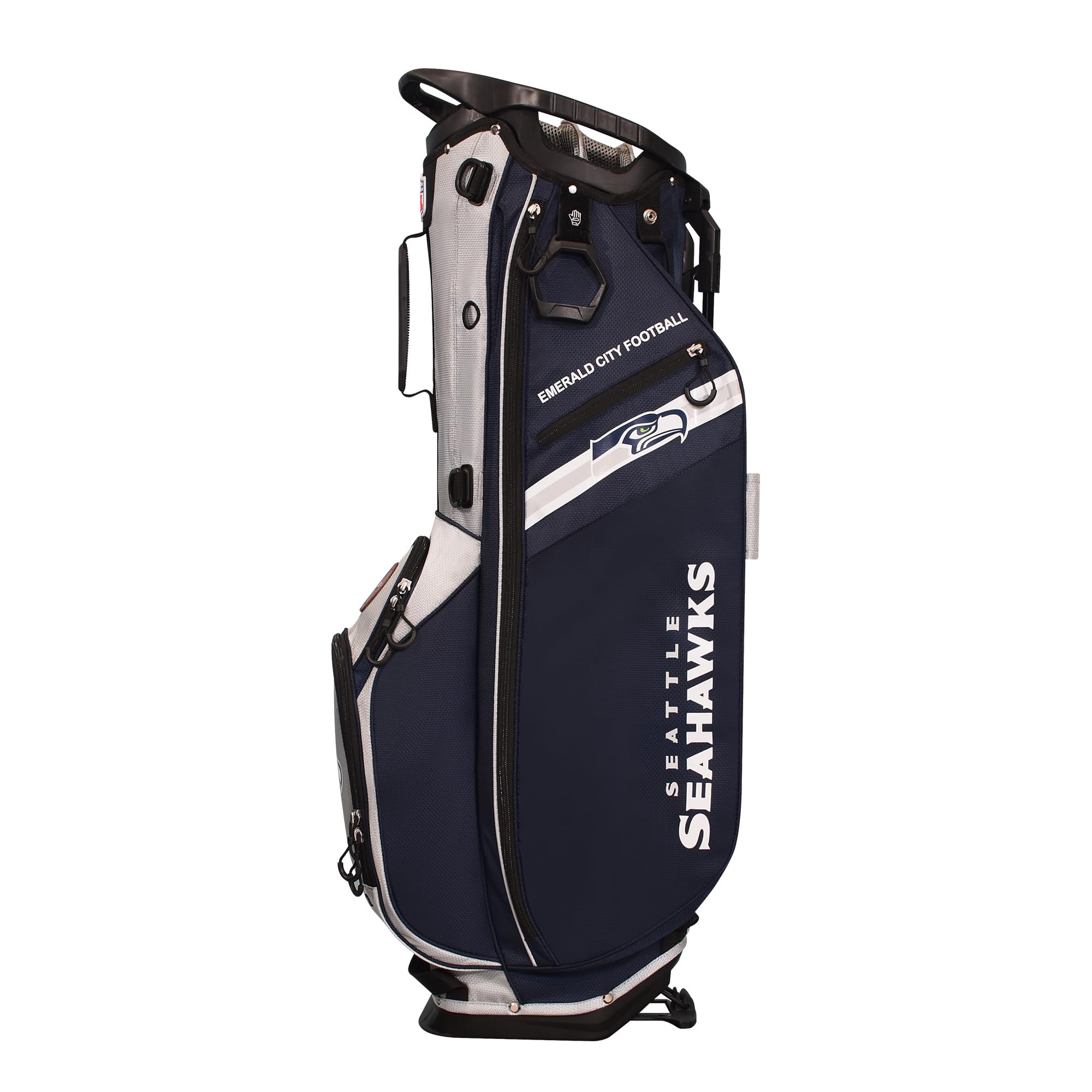 Wilson NFL Official Licensed Golf Bags - Durable & Stylish Golf Carry Bag for Men & Women - Perfect for Football Fans & Golf Enthusiasts - Ideal for Course, Driving Range & Travel