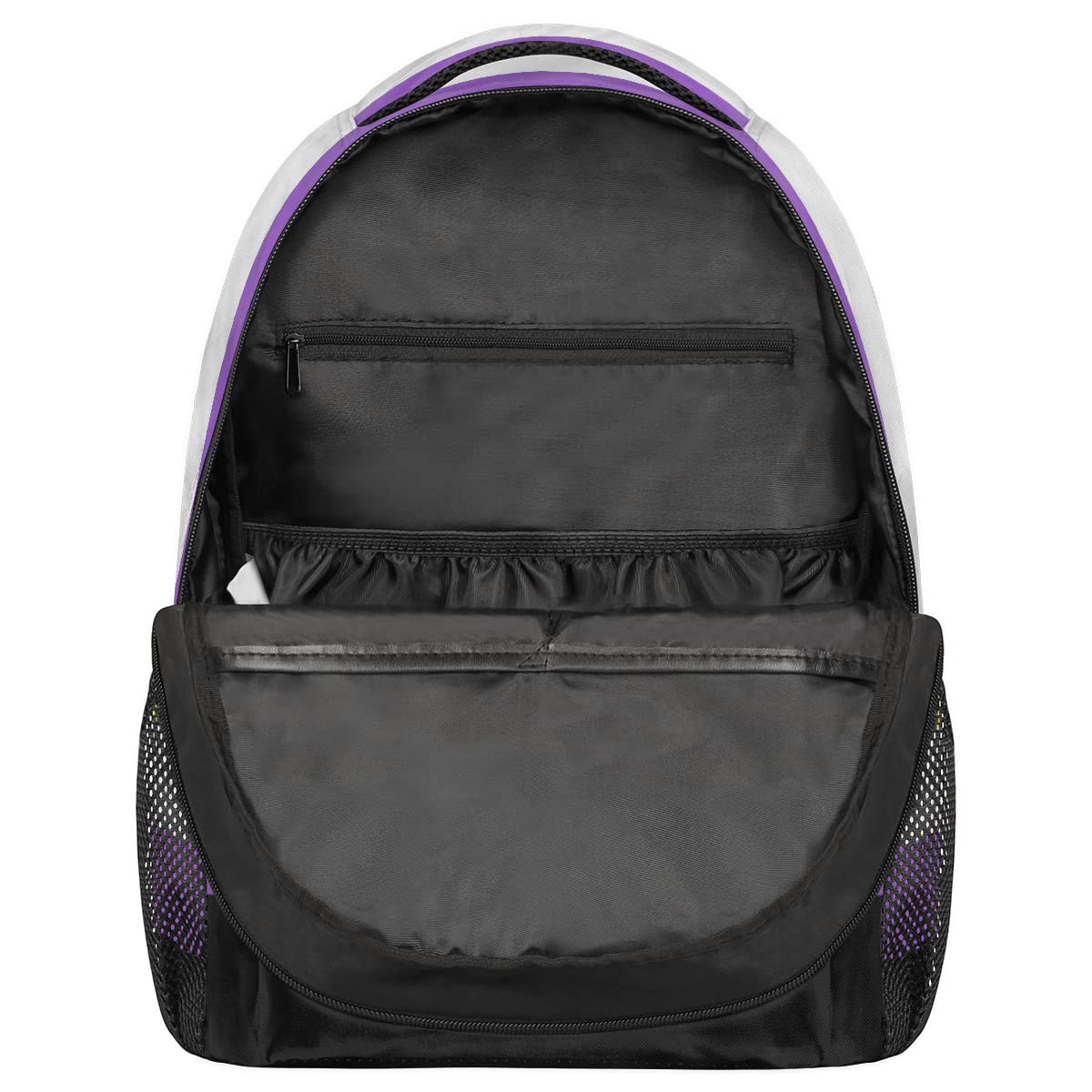 Non-Binary Pride Flag Backpack - Waterproof Laptop Backpack for Travel & School with Adjustable Shoulder Straps | LGBTQ+ Pride Gear for College, Work & Daily Commute