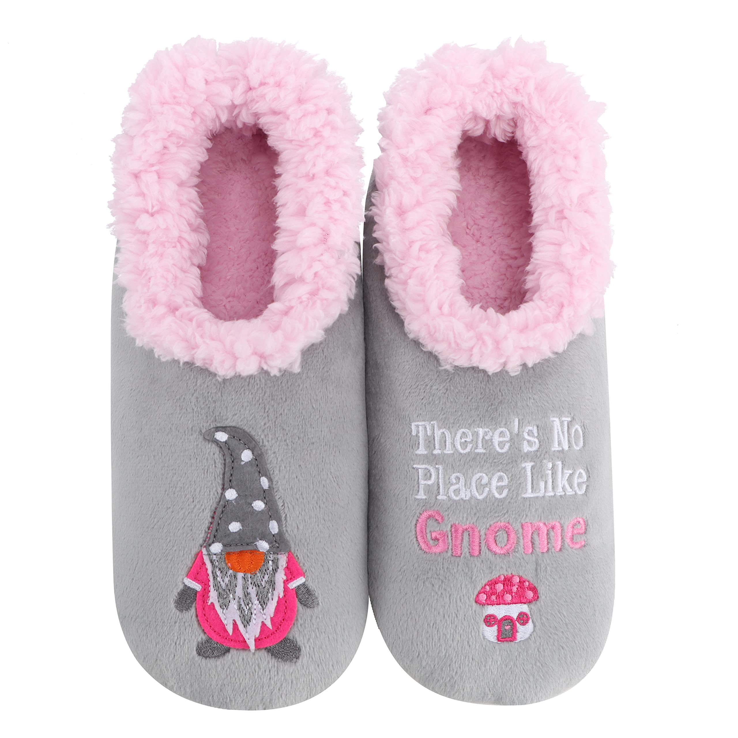 Funny Women's Slippers - Snoozies Womens Pairables House Slippers in Fun Styles - Cozy Indoor Footwear for Relaxing at Home