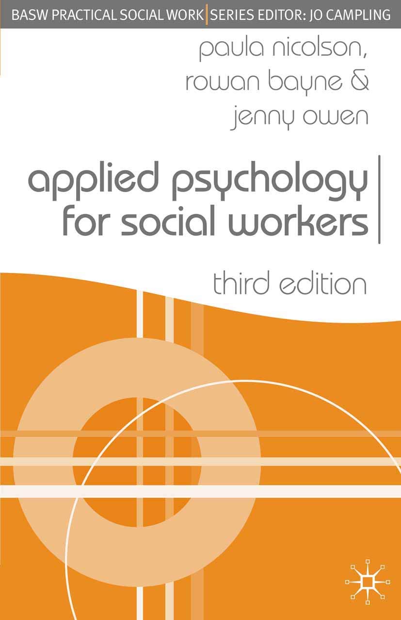 Applied Psychology for Social Workers - Practical Guide & Techniques | Essential for Social Work Professionals | Improve Client Care & Case Management
