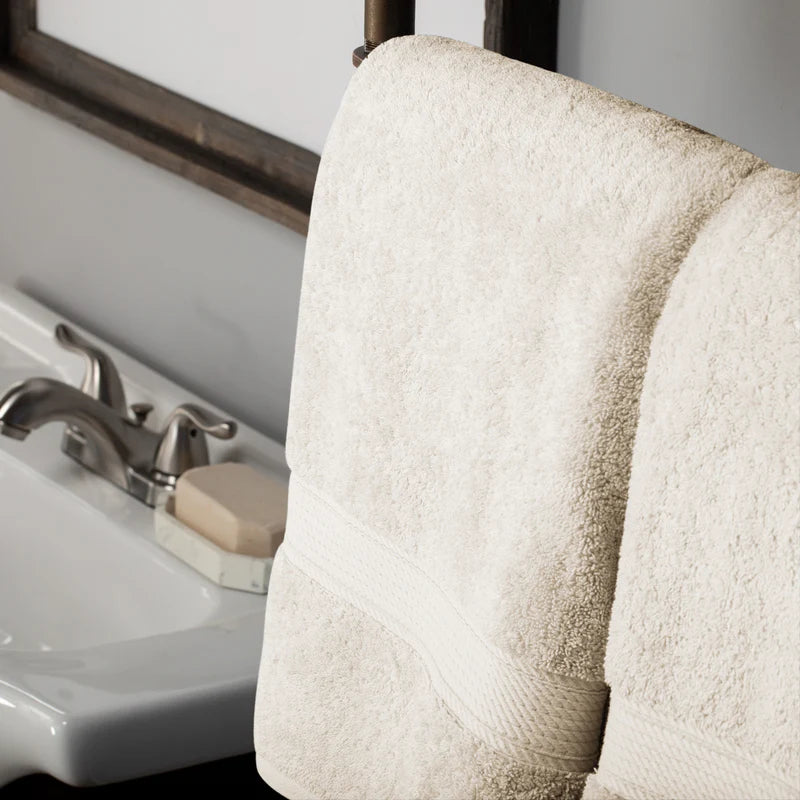Premium Egyptian Cotton 10-Piece Towel Set - Ultra Soft, Heavyweight & Plush for Bath, Spa & Luxury Home Use