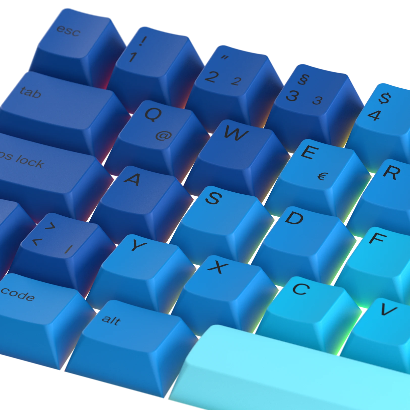 Ocean Themed Custom Keycaps for Mechanical Keyboards - Perfect for Gaming, Typing & Office Work