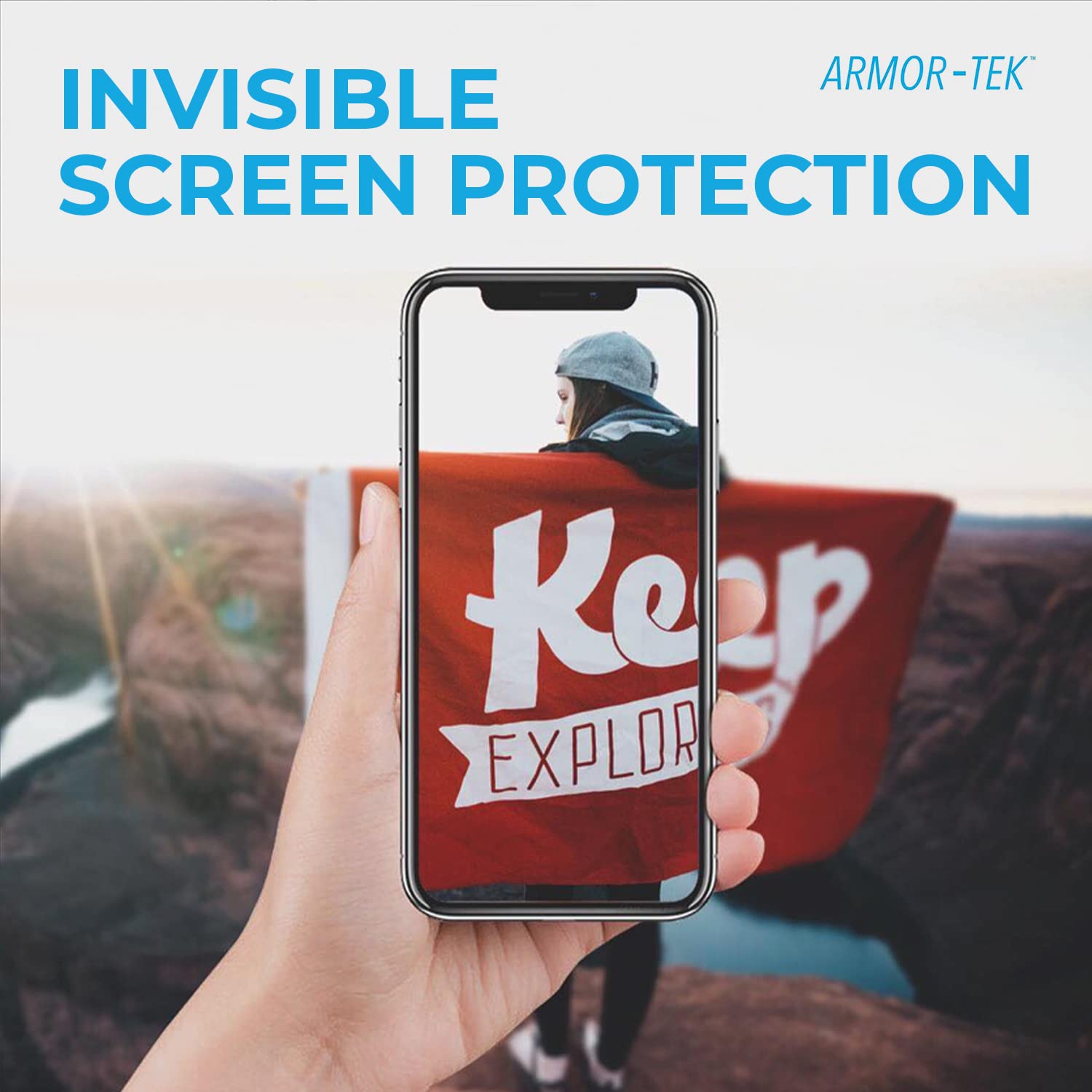 LIQUIPEL Armortek Liquid Glass Screen Protector - Universal Nano Coating for iPhone, Samsung, iPad & Smart Watches - Scratch & Impact Resistant Protection (Includes $100 Warranty) - Perfect for Outdoor, Travel & Everyday Use