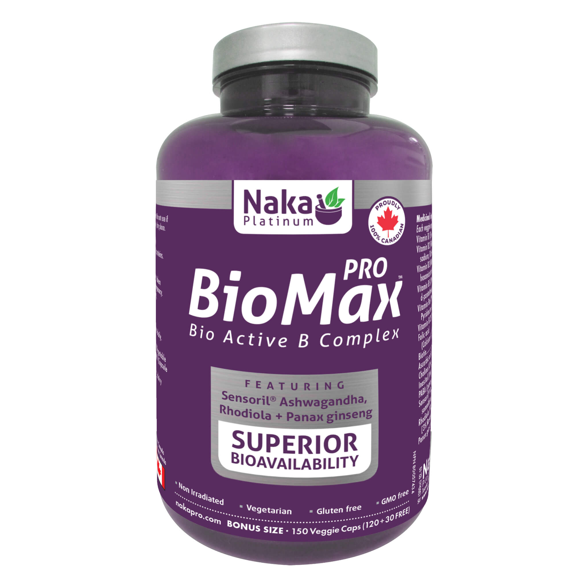 Pro BioMax B Complex Supplement - High Potency Vitamin B Complex for Energy, Metabolism & Stress Relief - Supports Immune Health & Brain Function - Ideal for Busy Professionals & Active Lifestyles