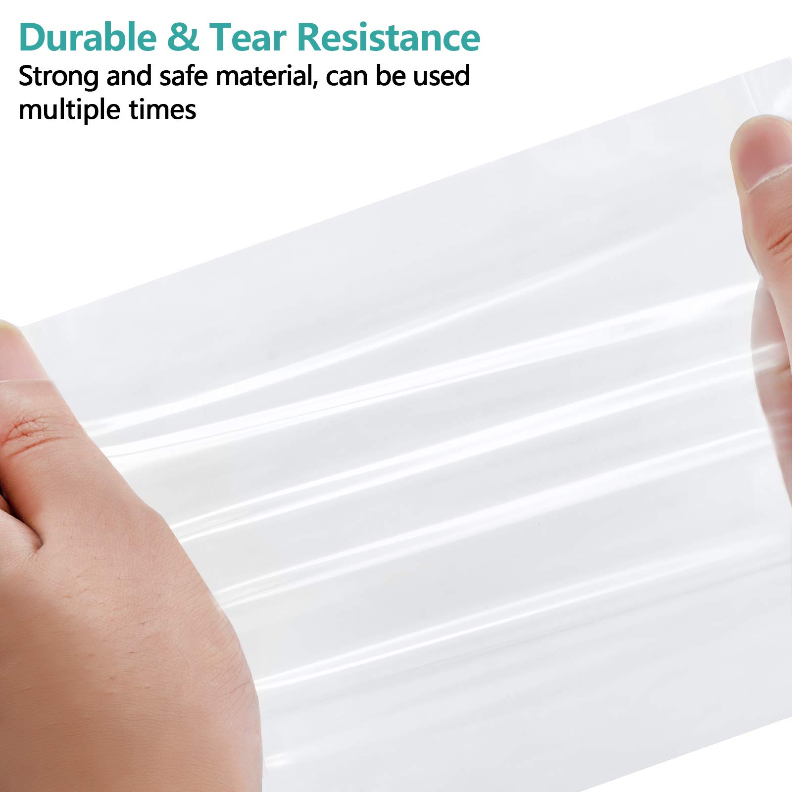 1000 Pcs 2x3 Inch Clear Plastic Reclosable Ziplock Bags - 3.15 Mil Thick Resealable Poly Bags for Jewelry, Beads, Pills & Small Item Storage | Perfect for Crafting, Organizing & Retail Packaging