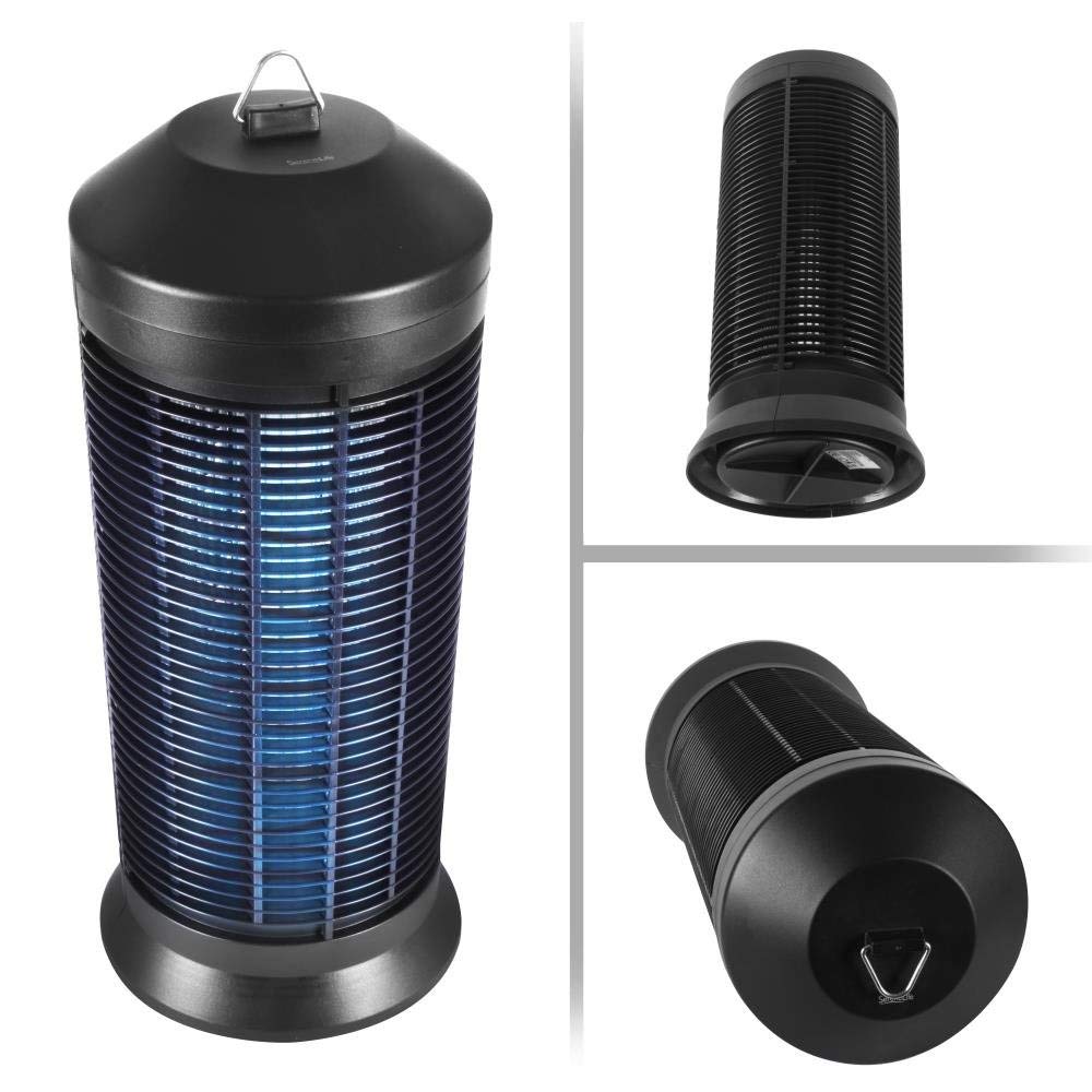 SereneLife Electric Bug Zapper - Powerful UV Light Mosquito & Fly Killer for Indoor/Outdoor Use | Electronic Insect Trap with Plug-in Design | Ideal for Patio, Garden, Backyard & Home Pest Control (PSLBZ42)
