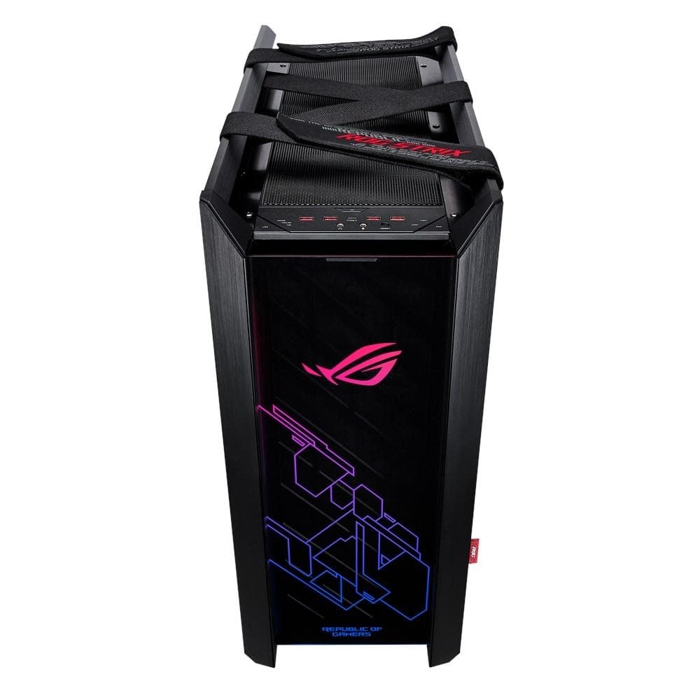 ASUS ROG Strix Helios GX601 Tempered Glass Mid-Tower Gaming PC Case - Premium RGB Lighting, Excellent Airflow, Cable Management | Perfect for High-End Gaming Rigs & Custom PC Builds