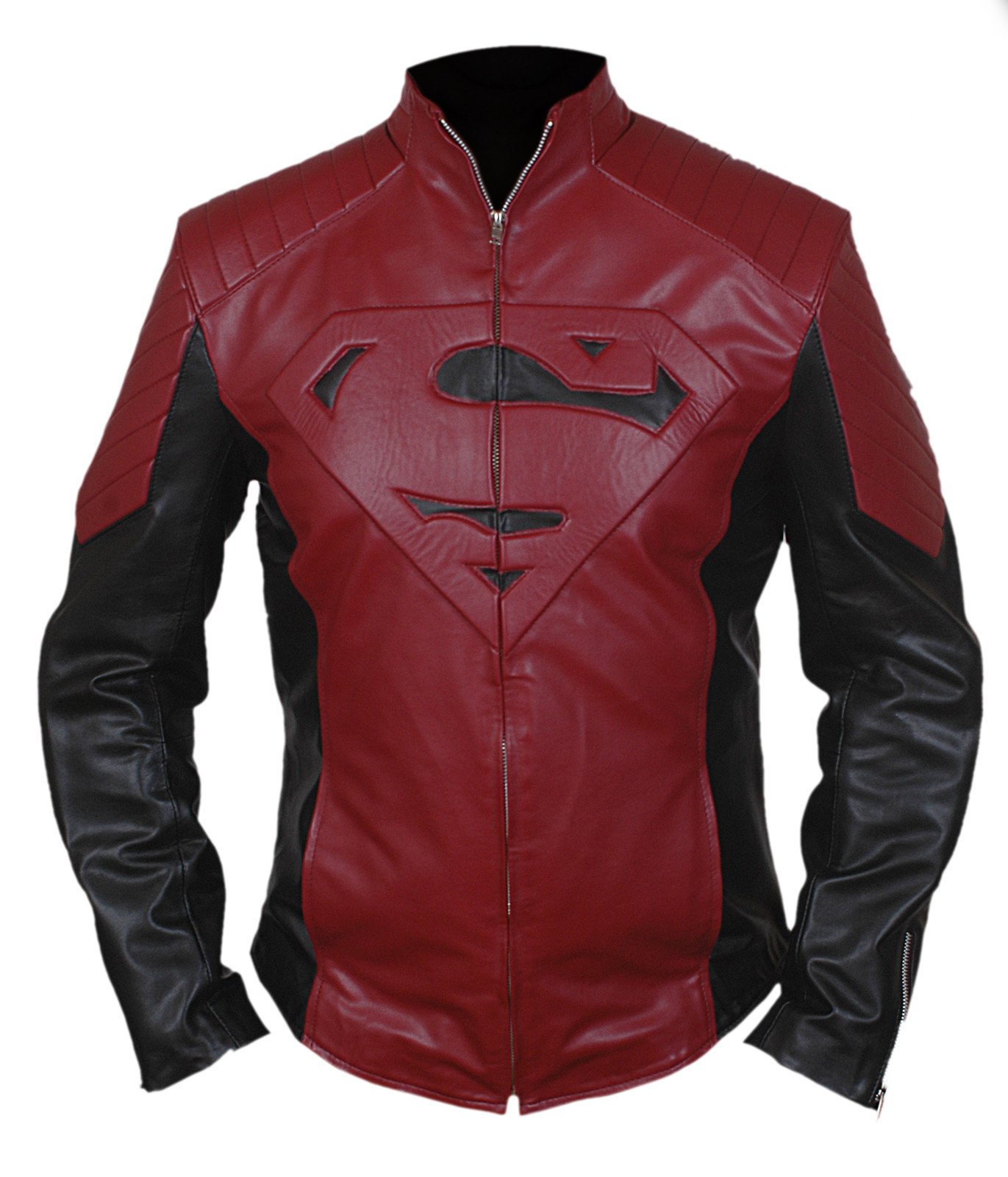 F&H Kids Superman Jacket - Boys' Superhero Costume Jacket for Halloween & Cosplay - Warm Fleece-Lined Outerwear for Dress-Up & Play