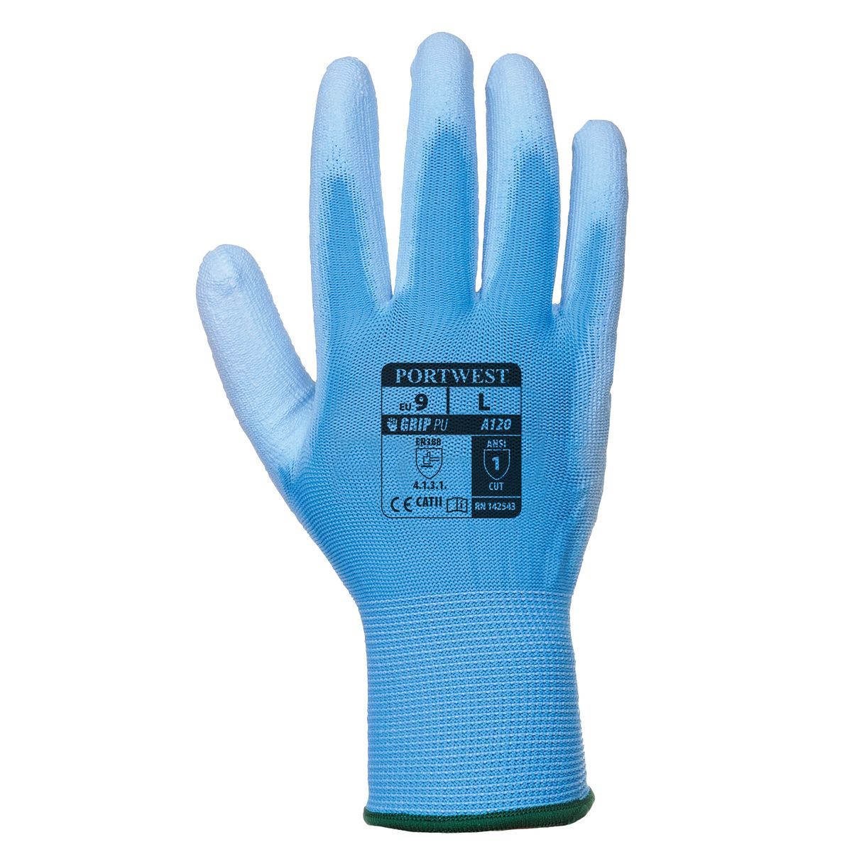 Style A120 PU Palm Gloves - Durable Work Gloves for Gardening, Construction & Outdoor Activities - Non-Slip Grip & Comfortable Fit